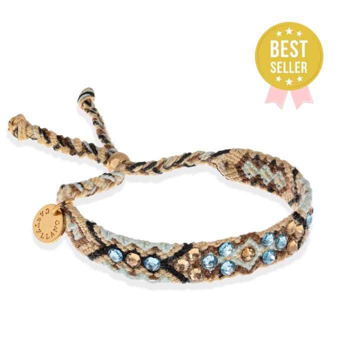 Be The Change - Friendship Bracelet | Beige - imagen 1