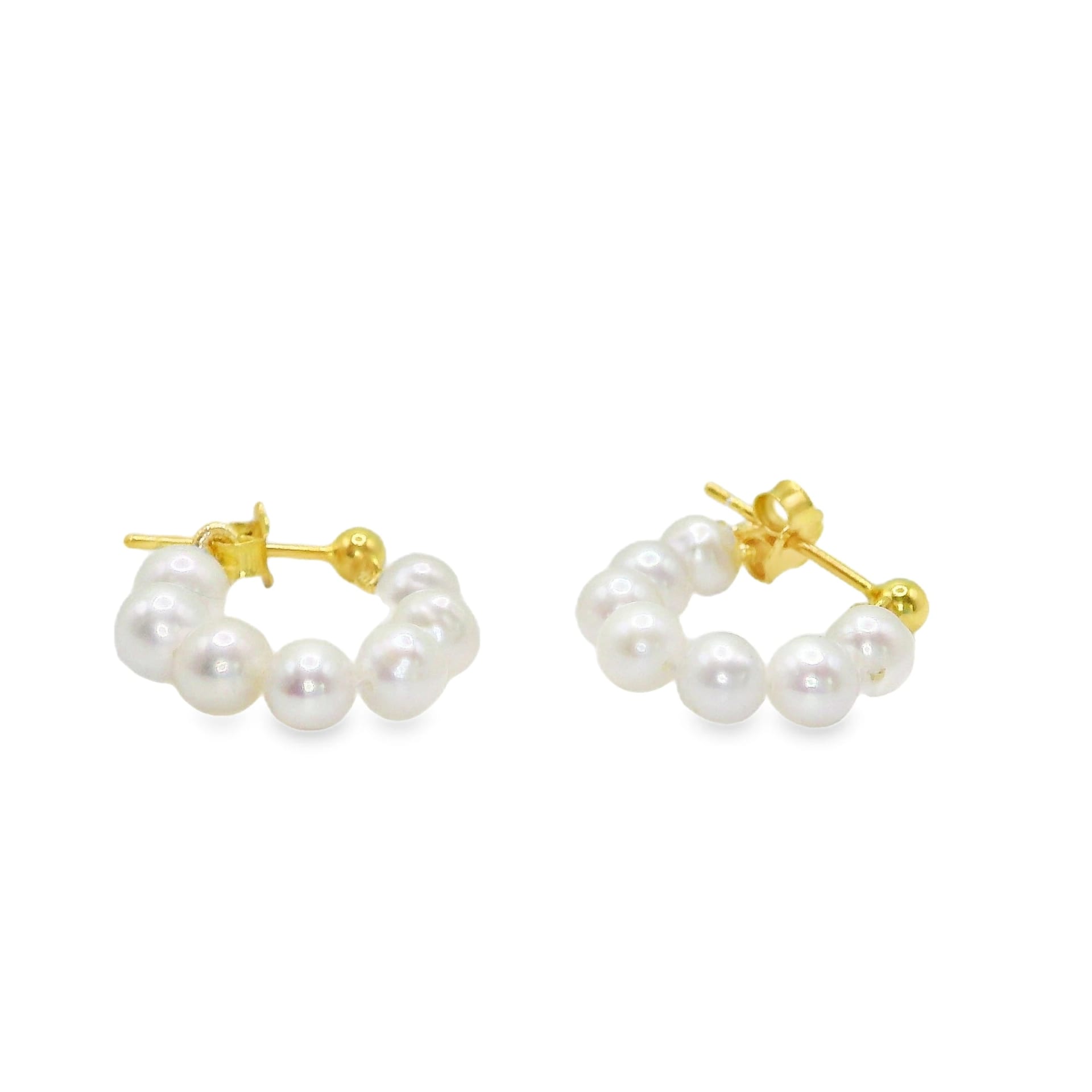 Everyday Pearl Hoops - imagen 2