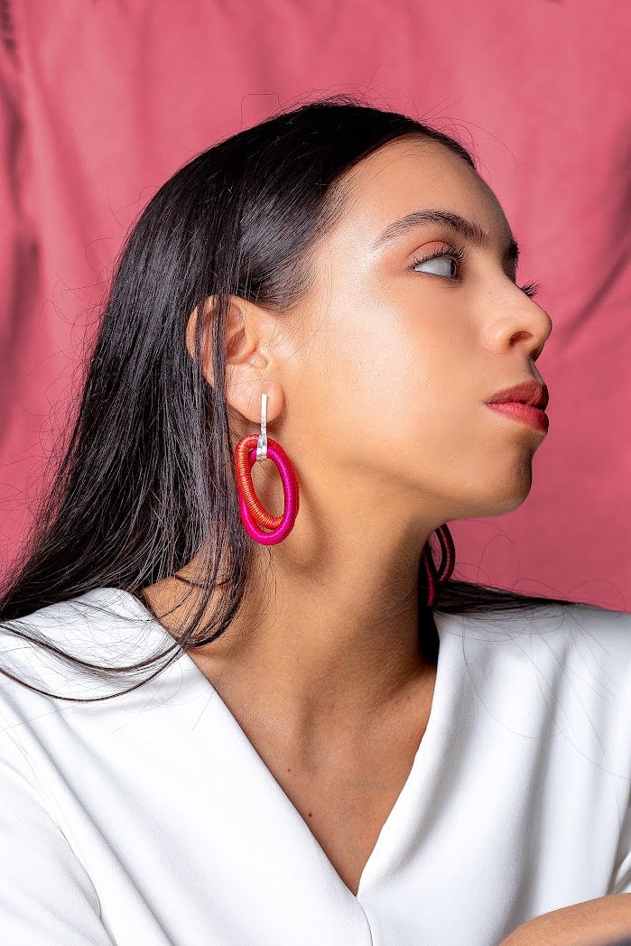 Duo Earrings - Woven - imagen 3