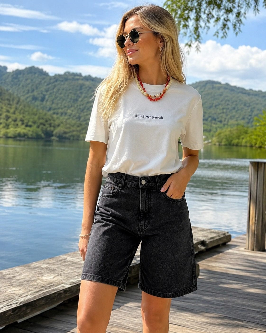 Camisa Del Pais Mas Sabroson Blanca - imagen 3