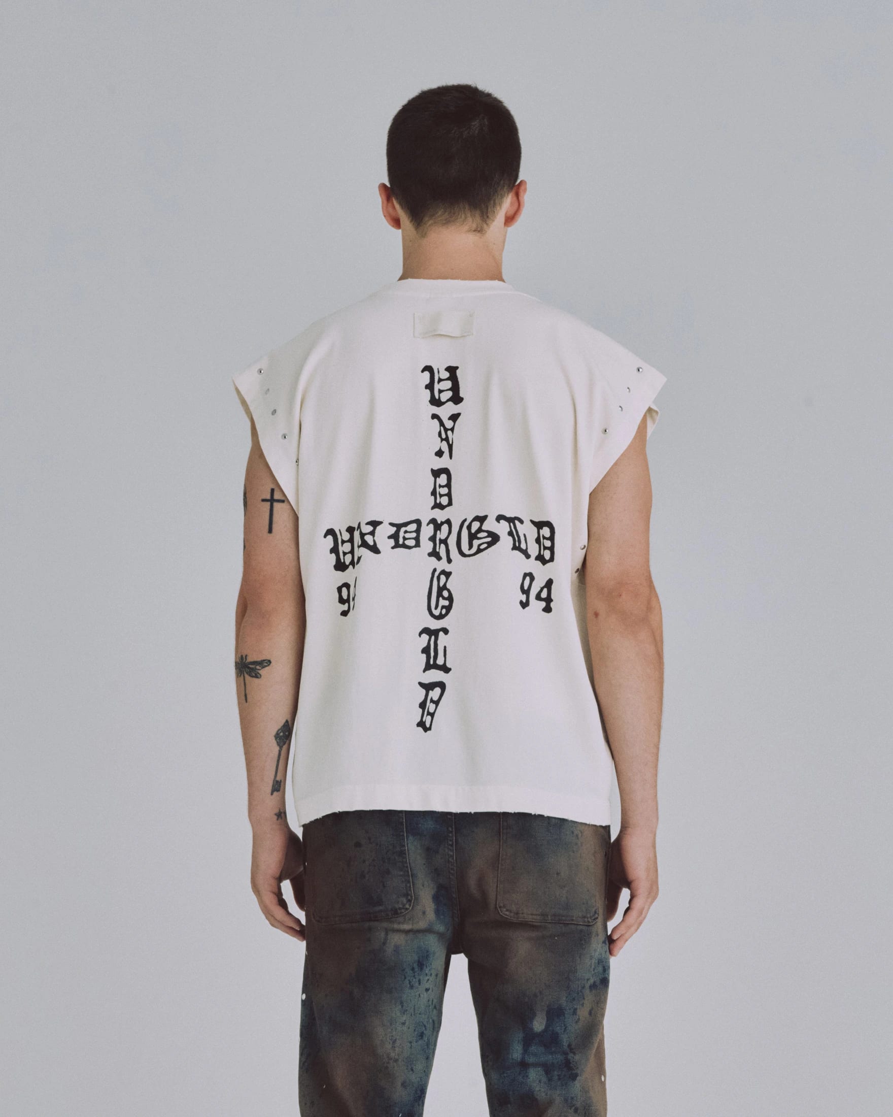 94' UNDRGLD Sleeveless Tshirt White - imagen 7