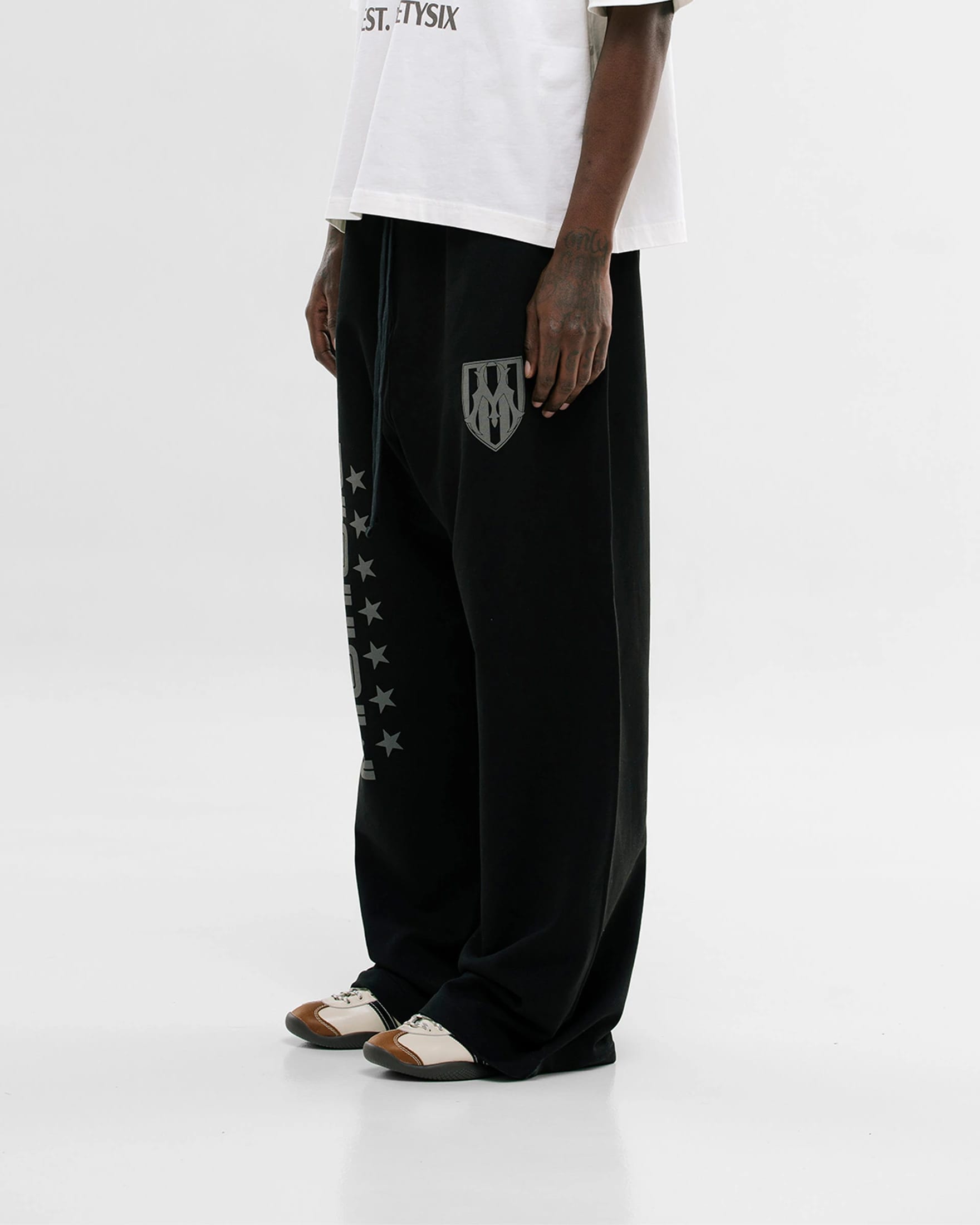 Jogger Wide Fit Shield - Negro - imagen 5