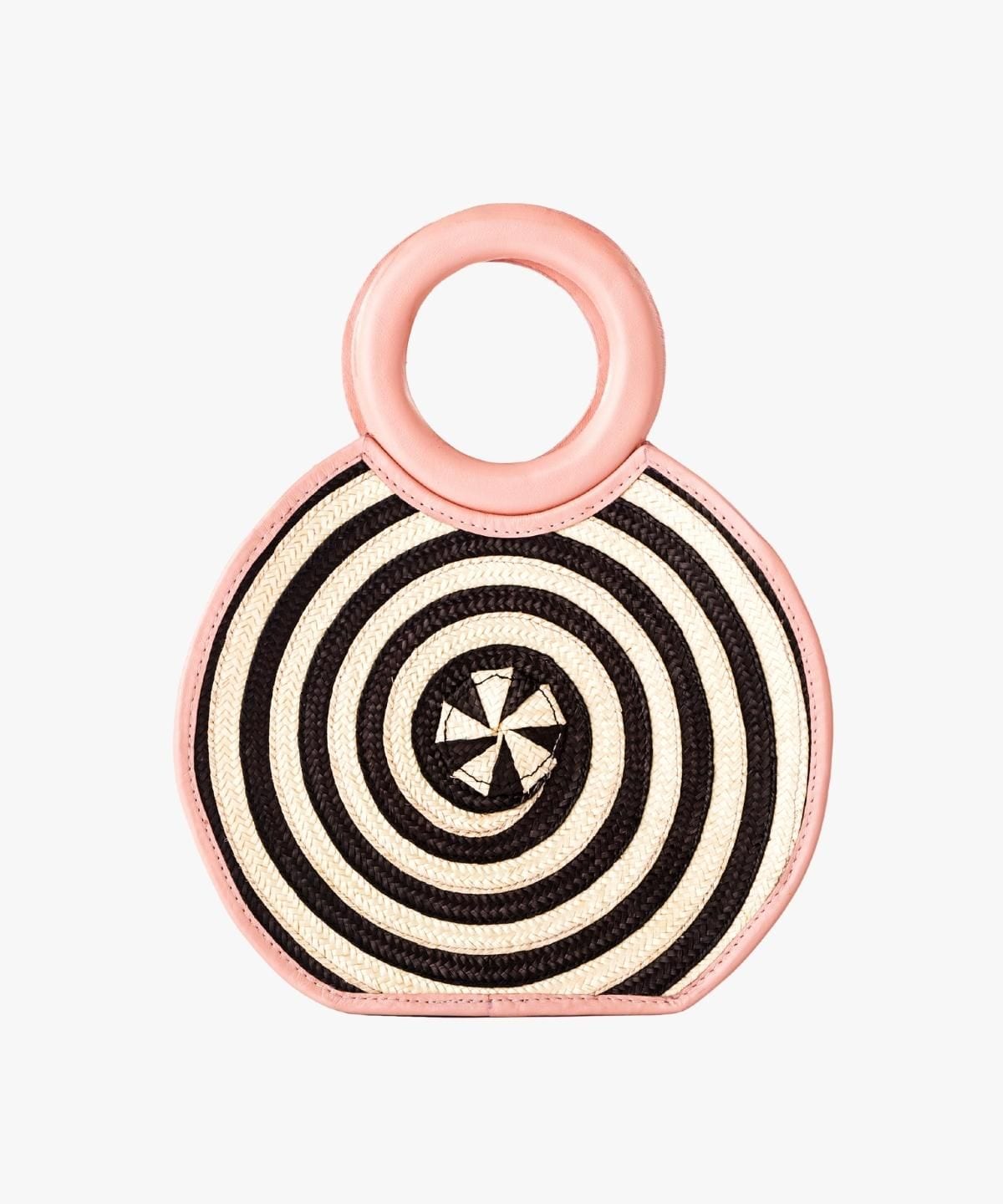 Zenú Mini in Raffia and Leather - imagen 2