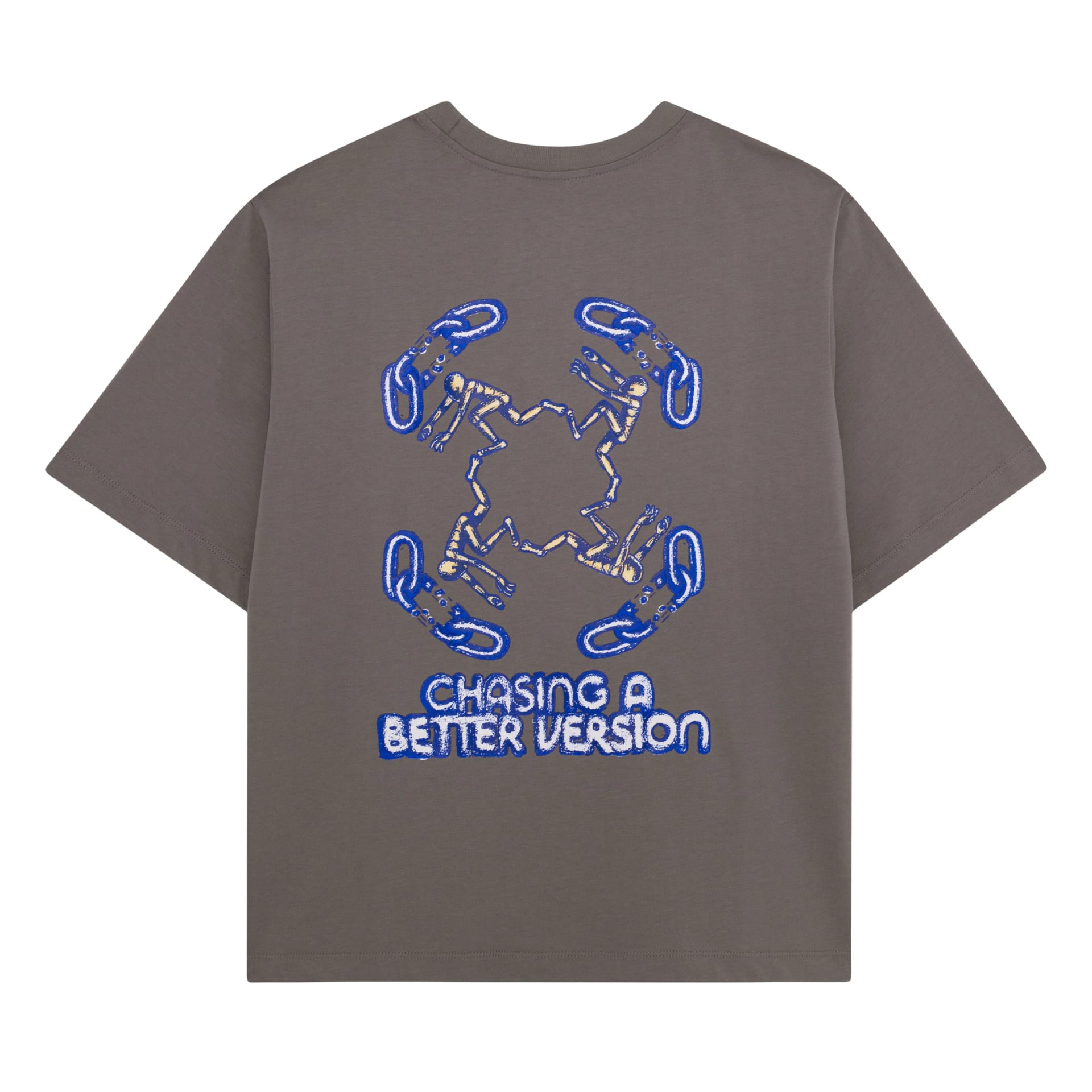 CAMISETA BETTER VERSION GRIS - imagen 1