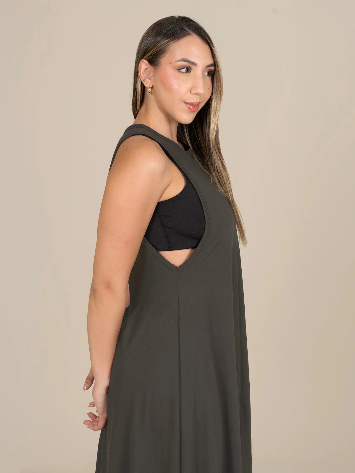 Vestido danila melon negro - imagen 5