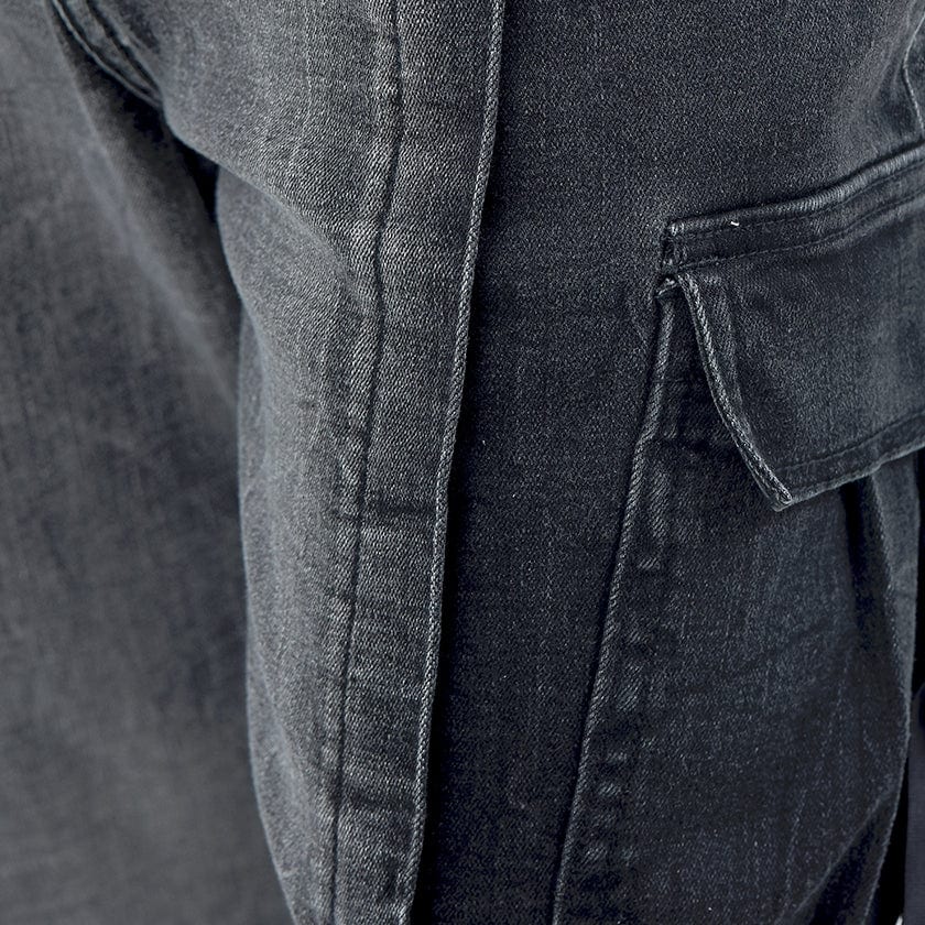 Pantalón Cargo Gris - imagen 9