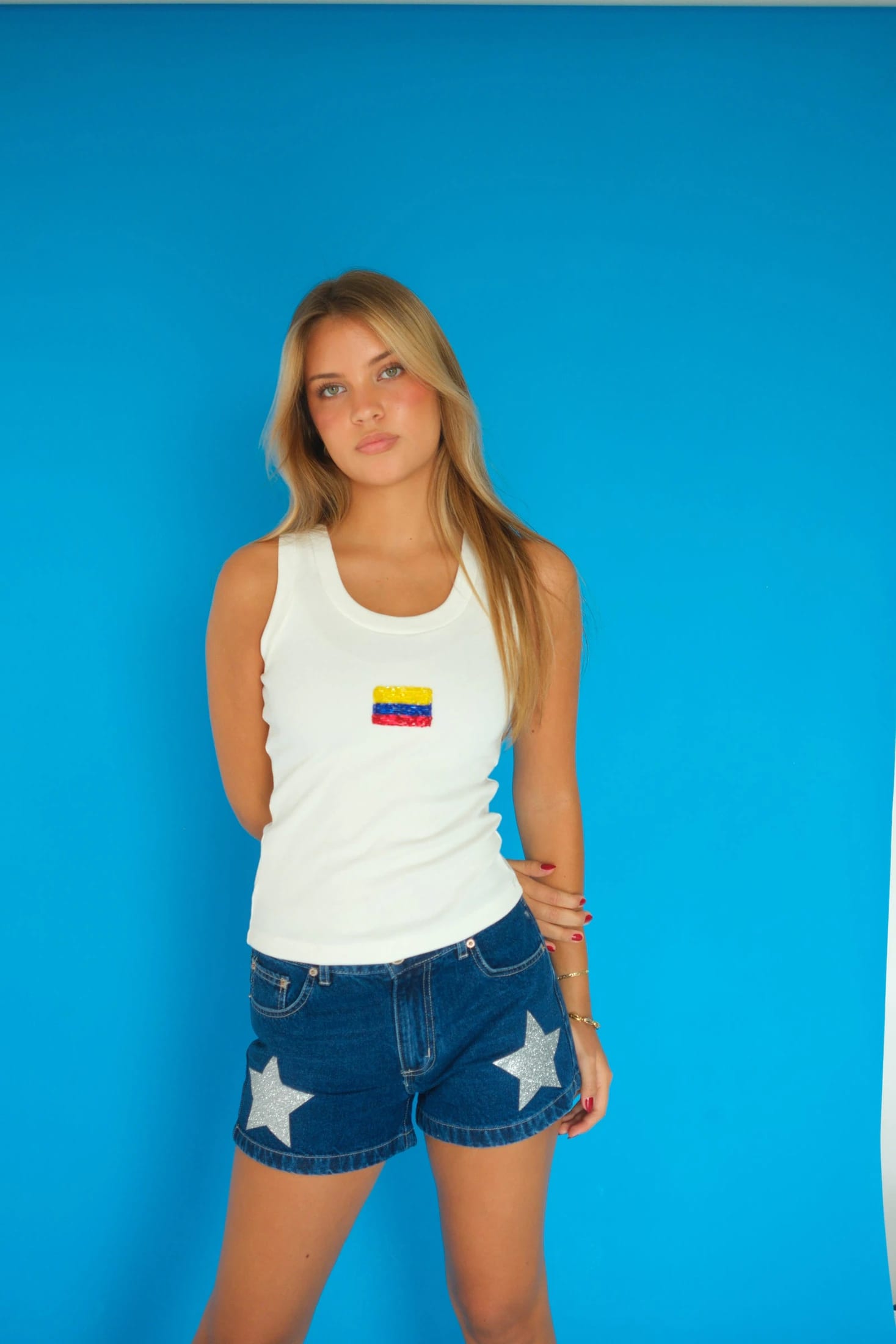 Double Star Blue short - imagen 5