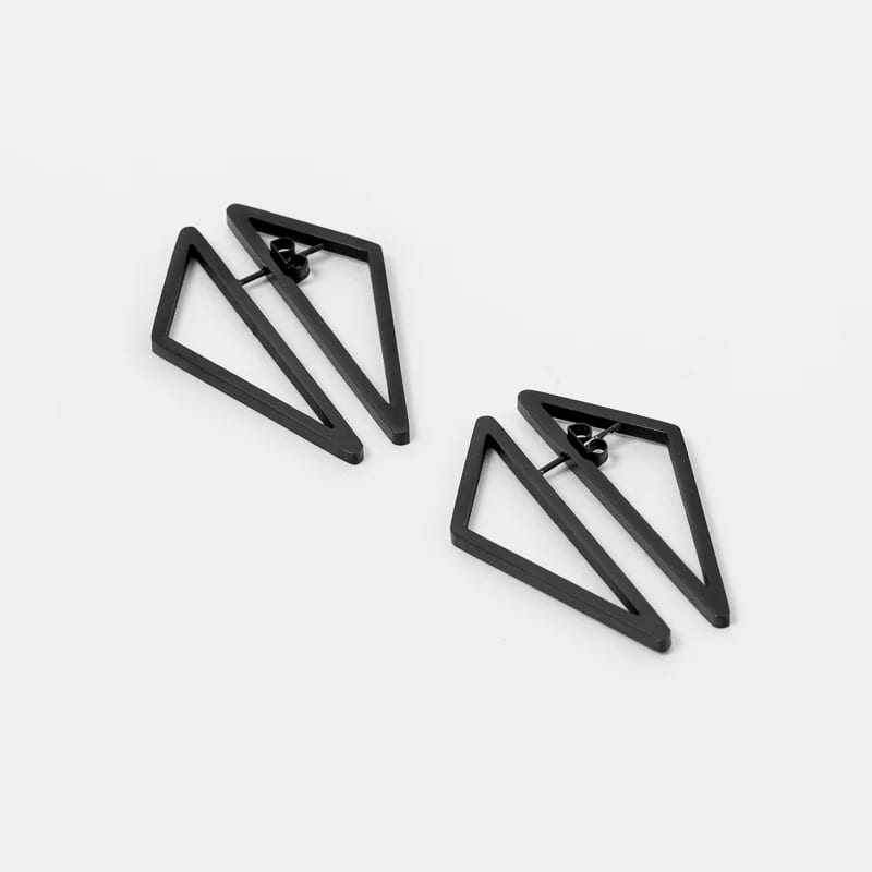 Aretes Diplo Dorado - imagen 3