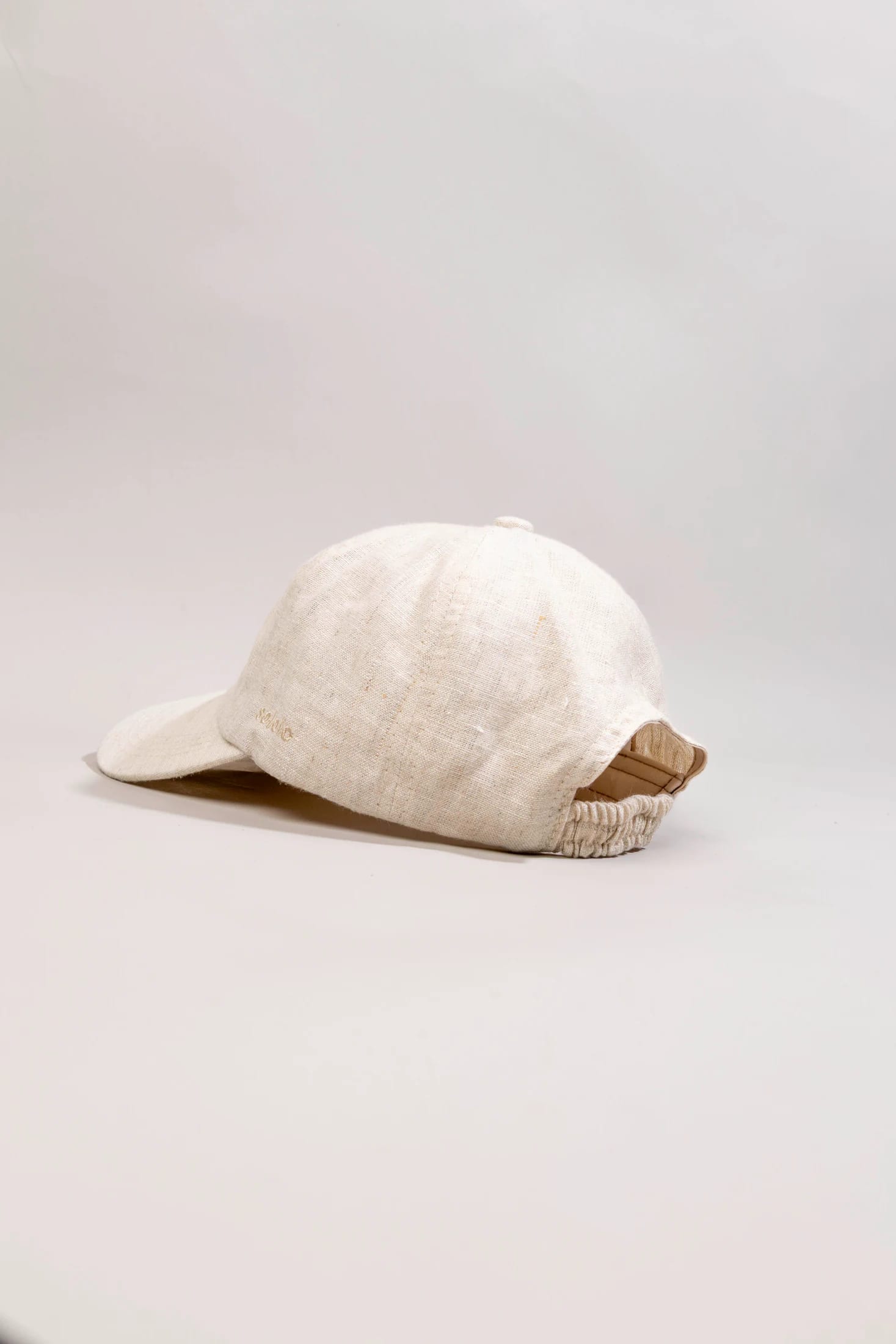 Men's linen cap atlantis embroidered - imagen 15