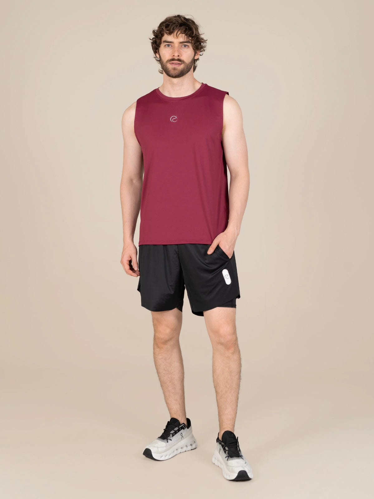 Camisilla hombre juno ibiza vino - imagen 4