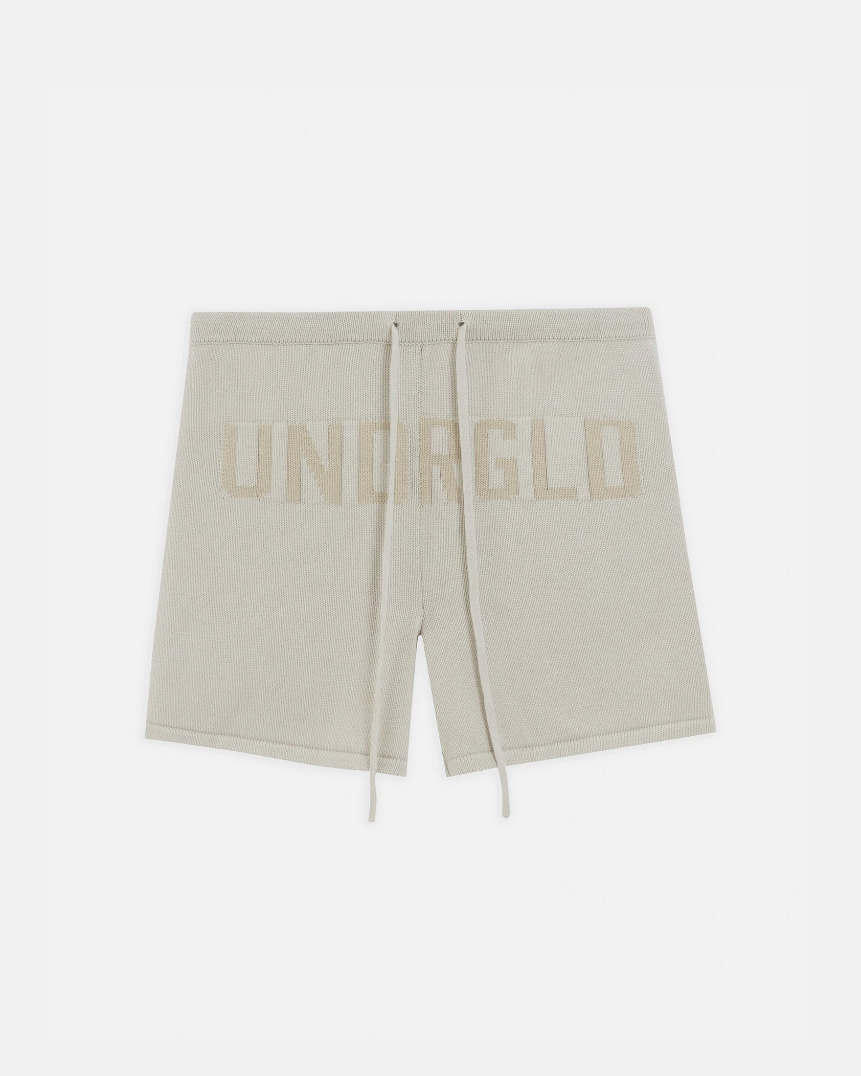 Basics UNDRGLD Knitted Shorts Cream - imagen 1