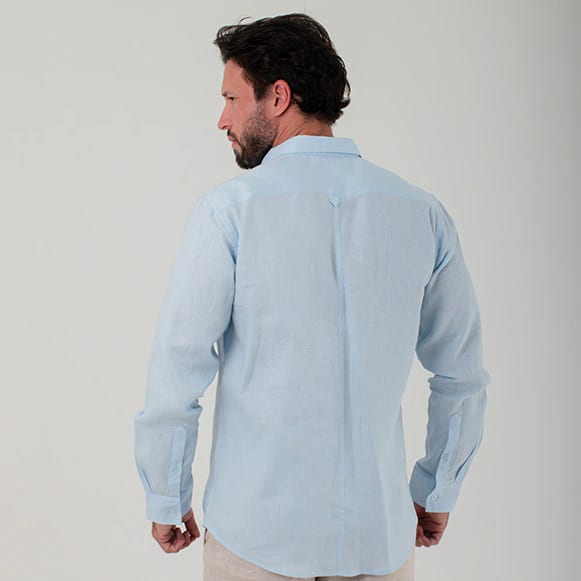 CAMISA ML 100% LINO HOMBRE - imagen 5