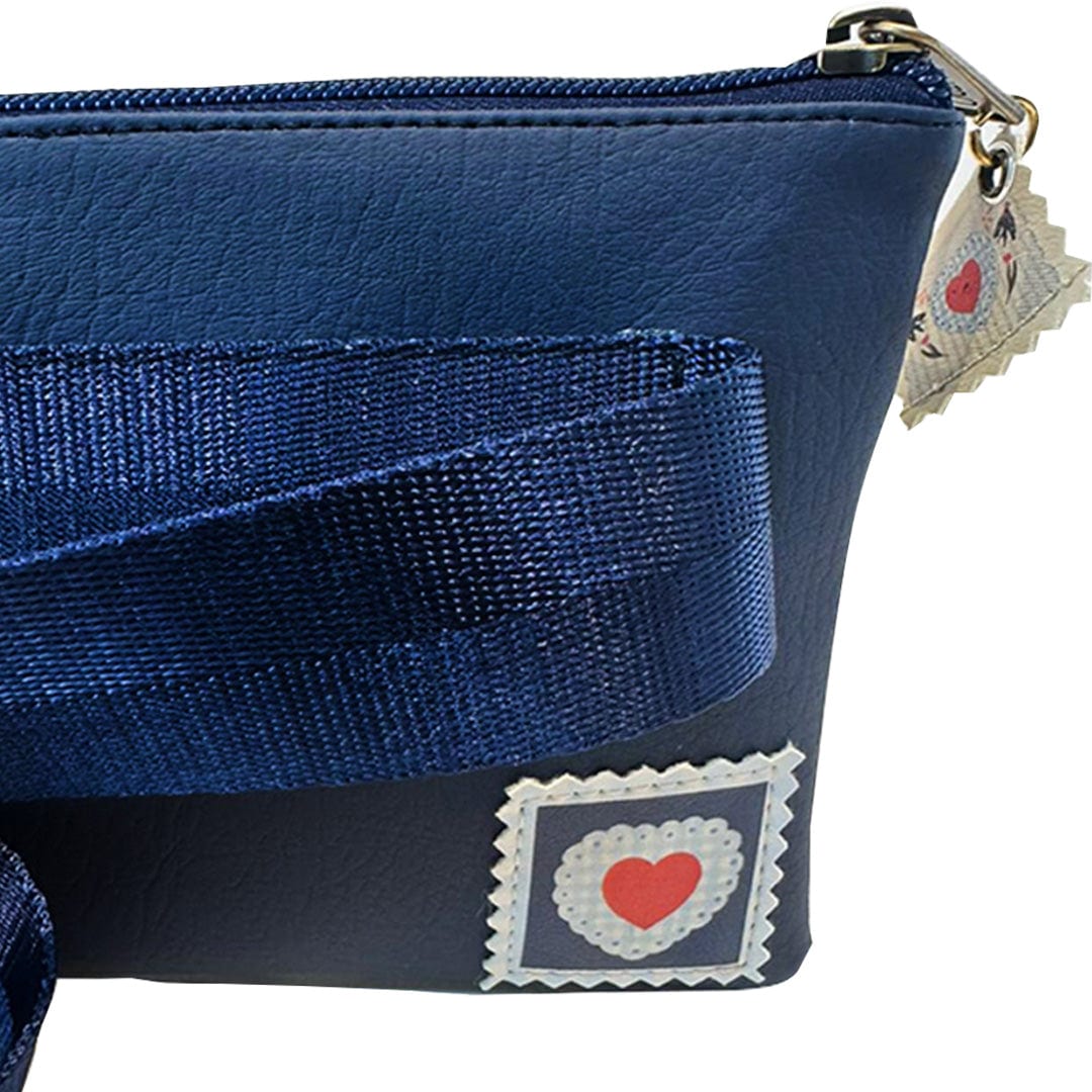 Riñonera Para Mujer Estapada Azul Love Is In The Air - imagen 3