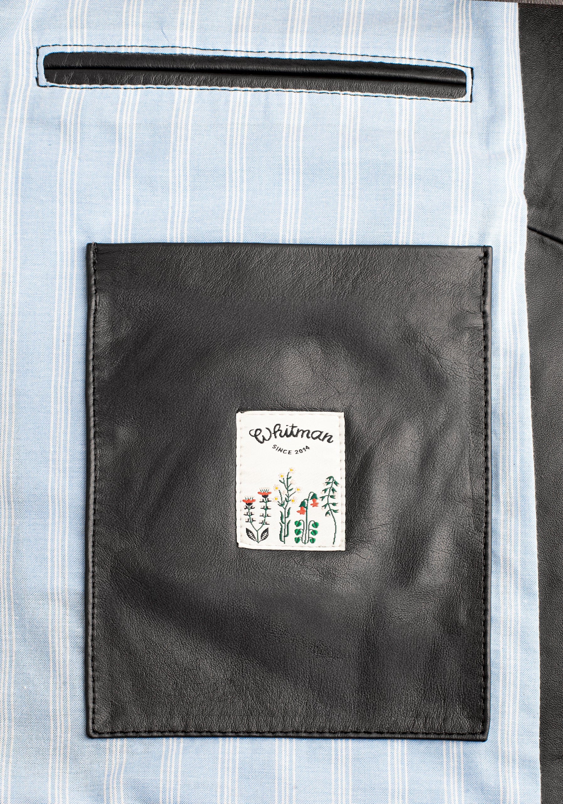 Chaqueta H Pilot Cuero Negro - imagen 4