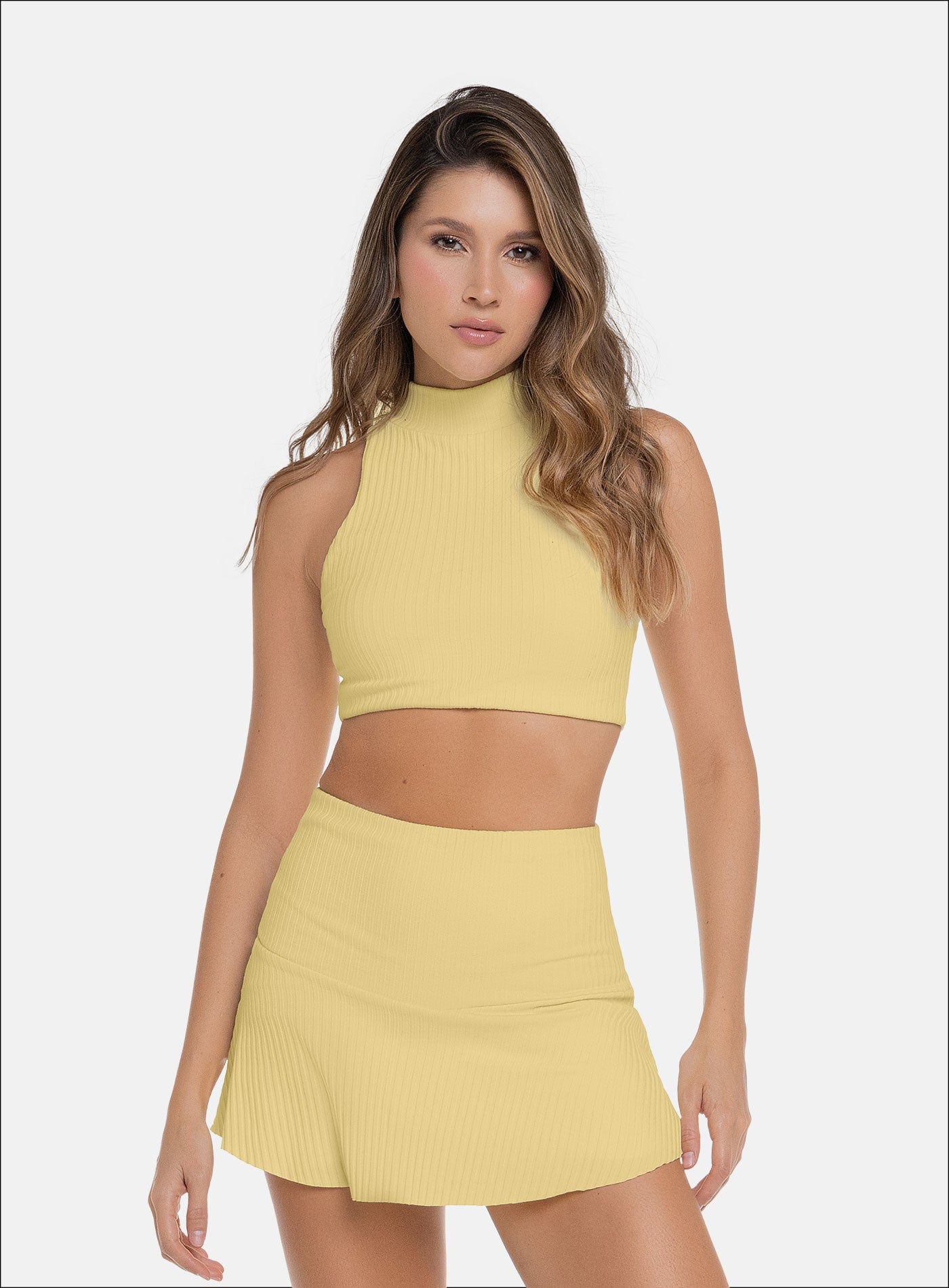 TOP DEPORTIVO TELA RIB  CUELLO ALTO  - PRECIO ESPECIAL - imagen 2