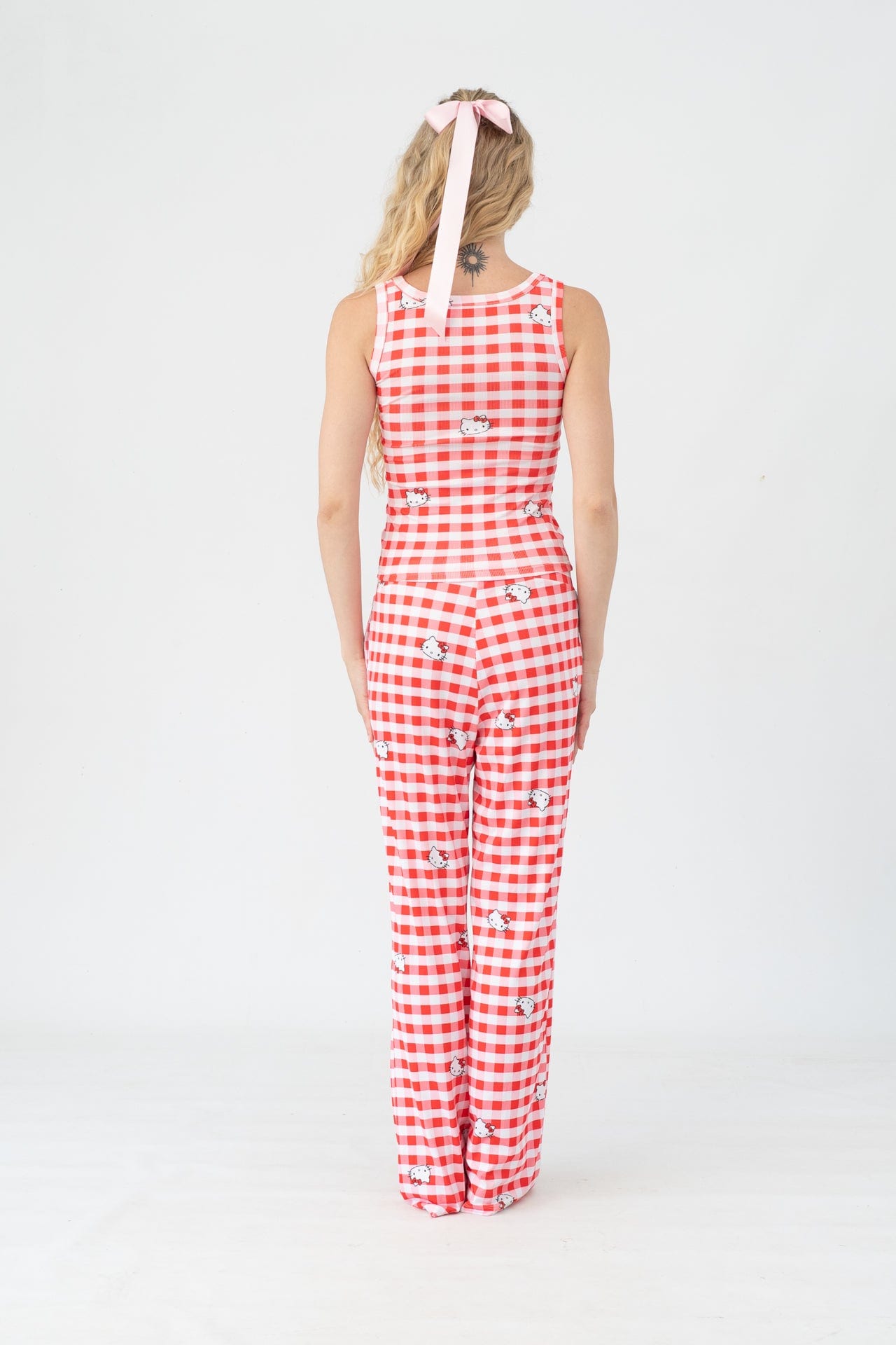 Set pantalon Los Angeles rojo - imagen 4