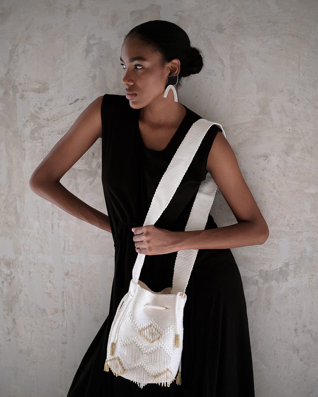 Mochila Wayuu Soul pearl - imagen 2