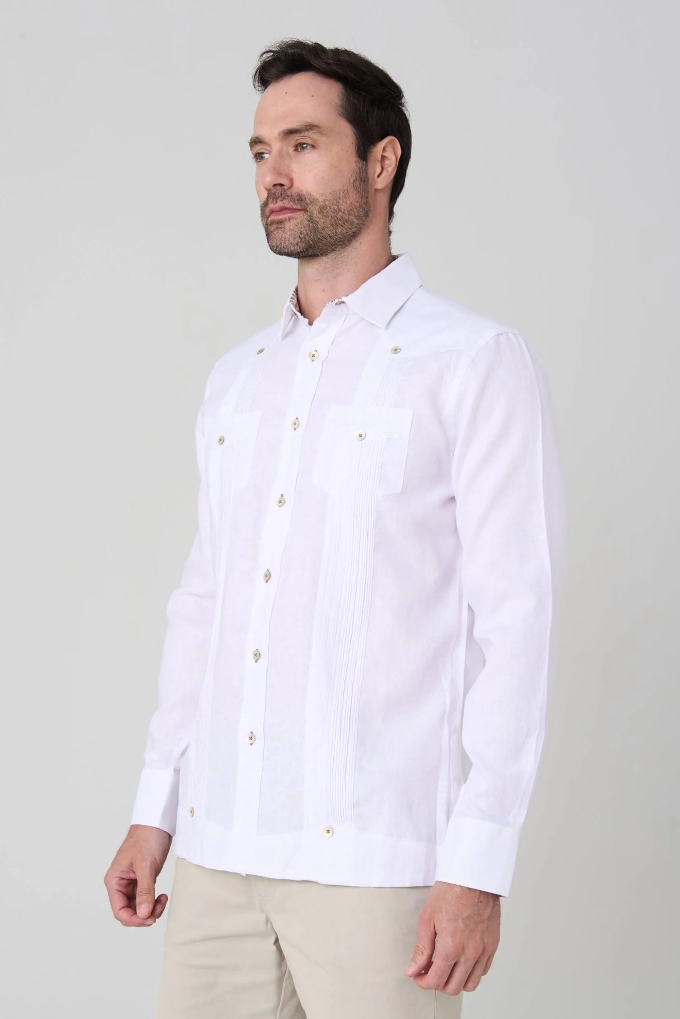 Guayabera presidencial Jon Sonen linen - imagen 2
