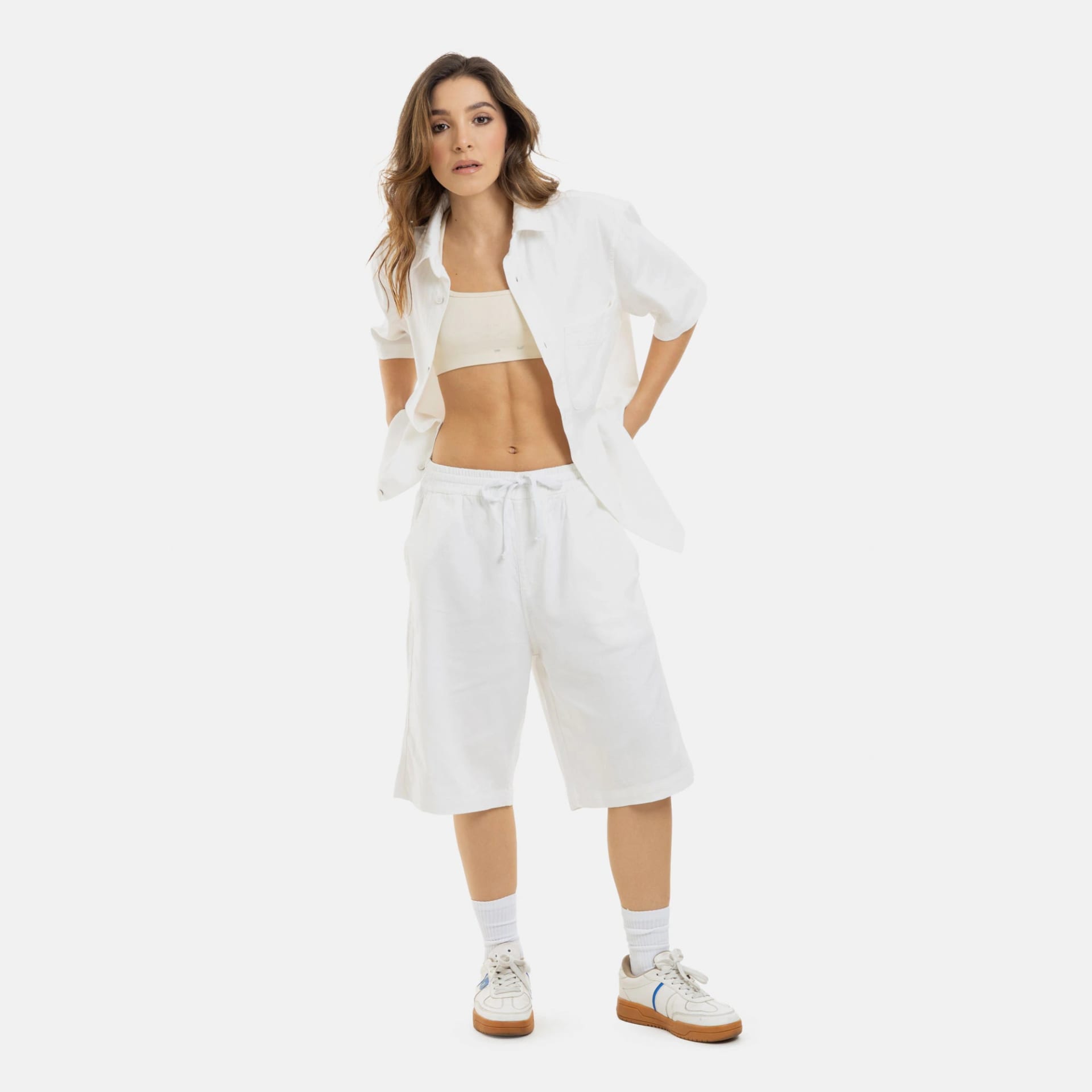 Essential Summer Short Ivory - imagen 1