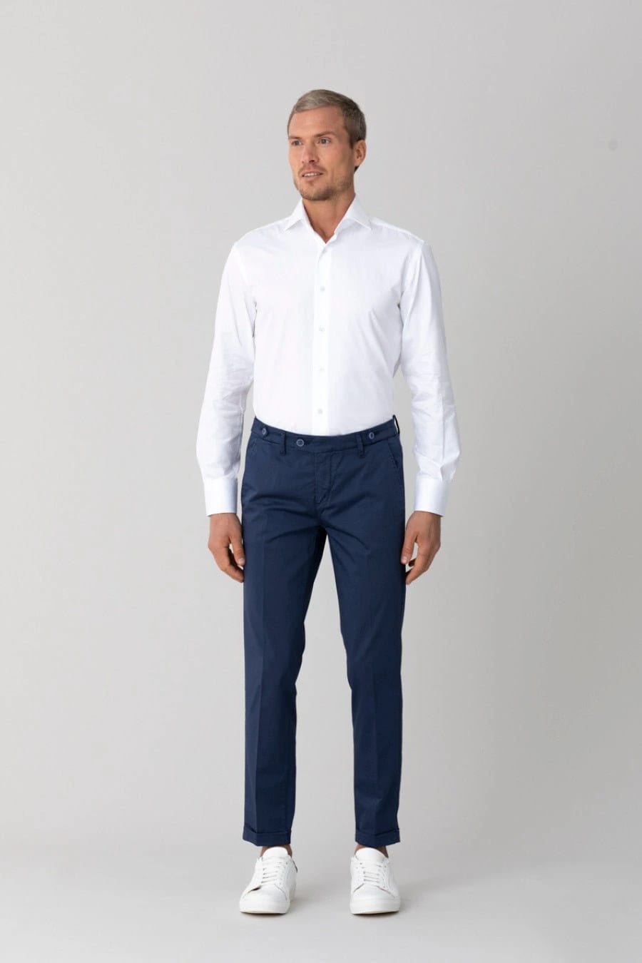 Men's blue mauro pants - imagen 3