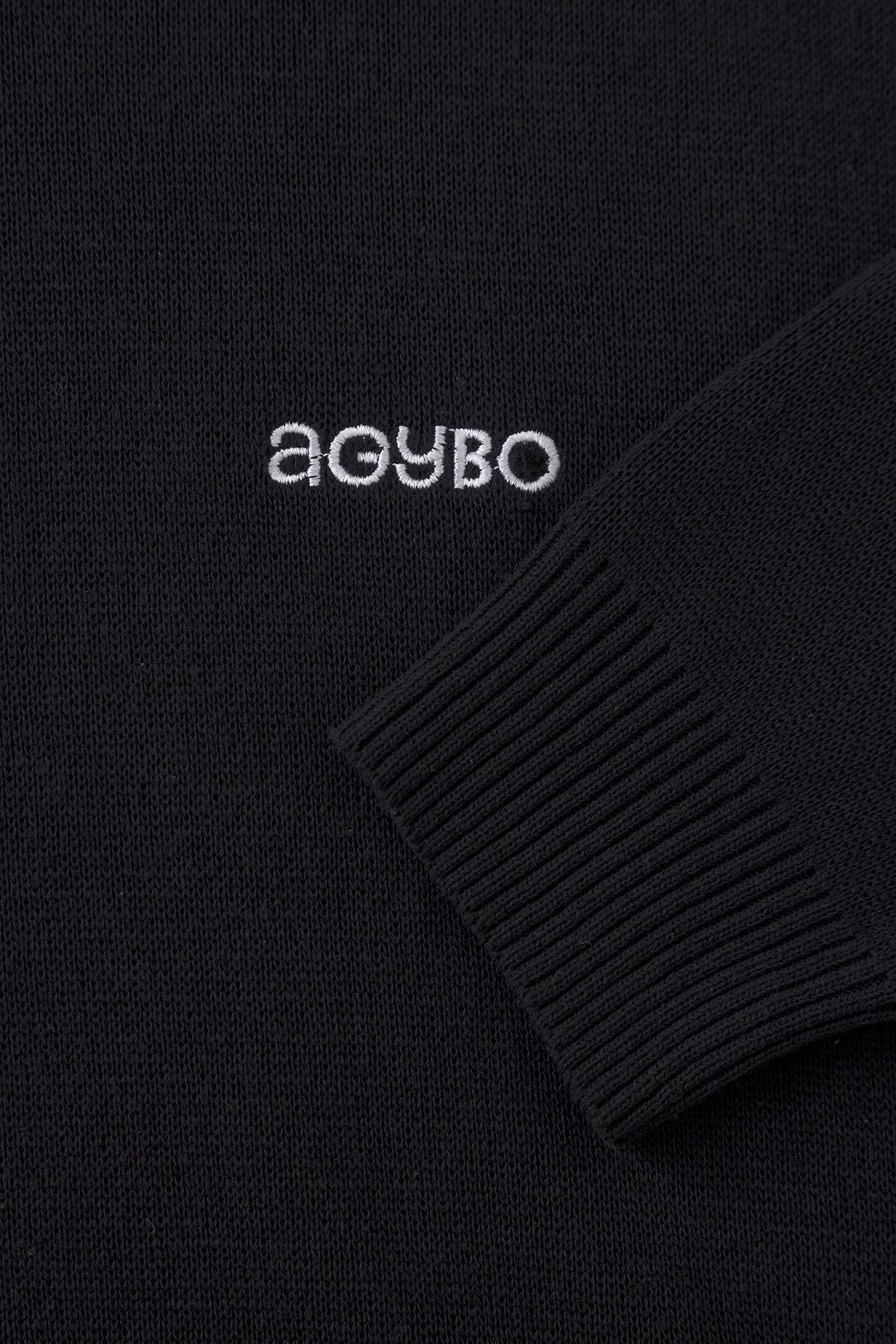 ESSENTIAL SWEATER BLACK - imagen 6