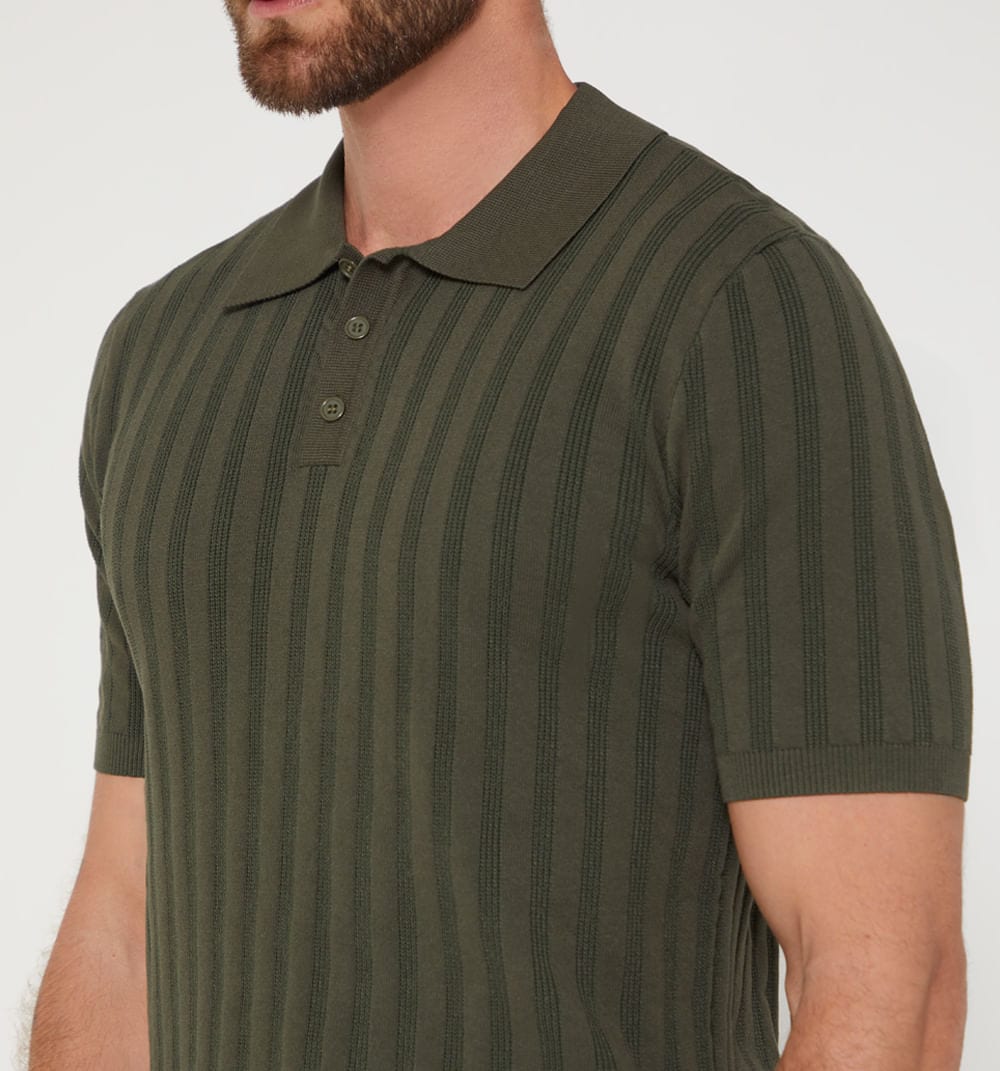 Polo tejida para hombre - imagen 2