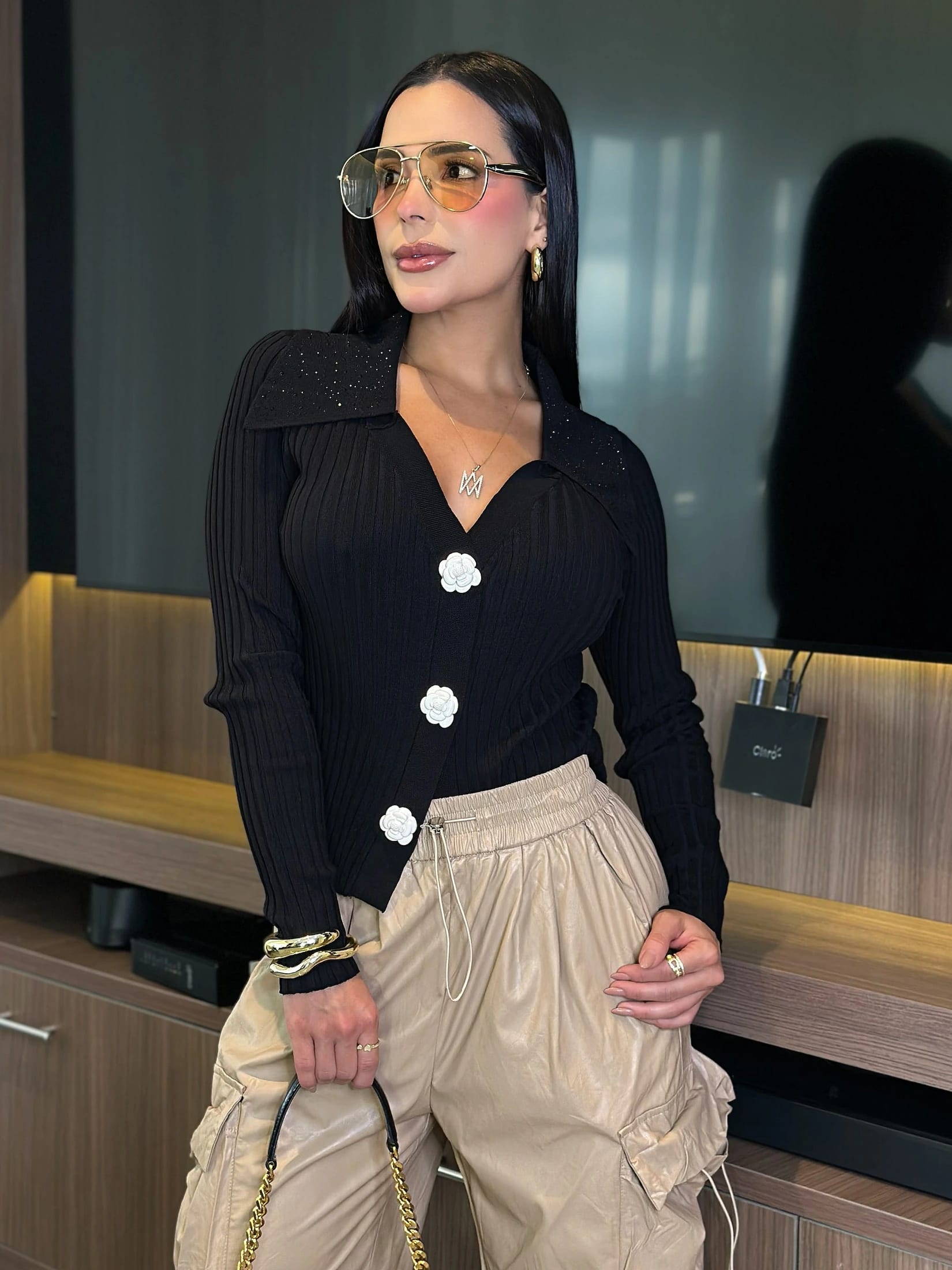 PANTALON AMANDA BEIGE - imagen 3