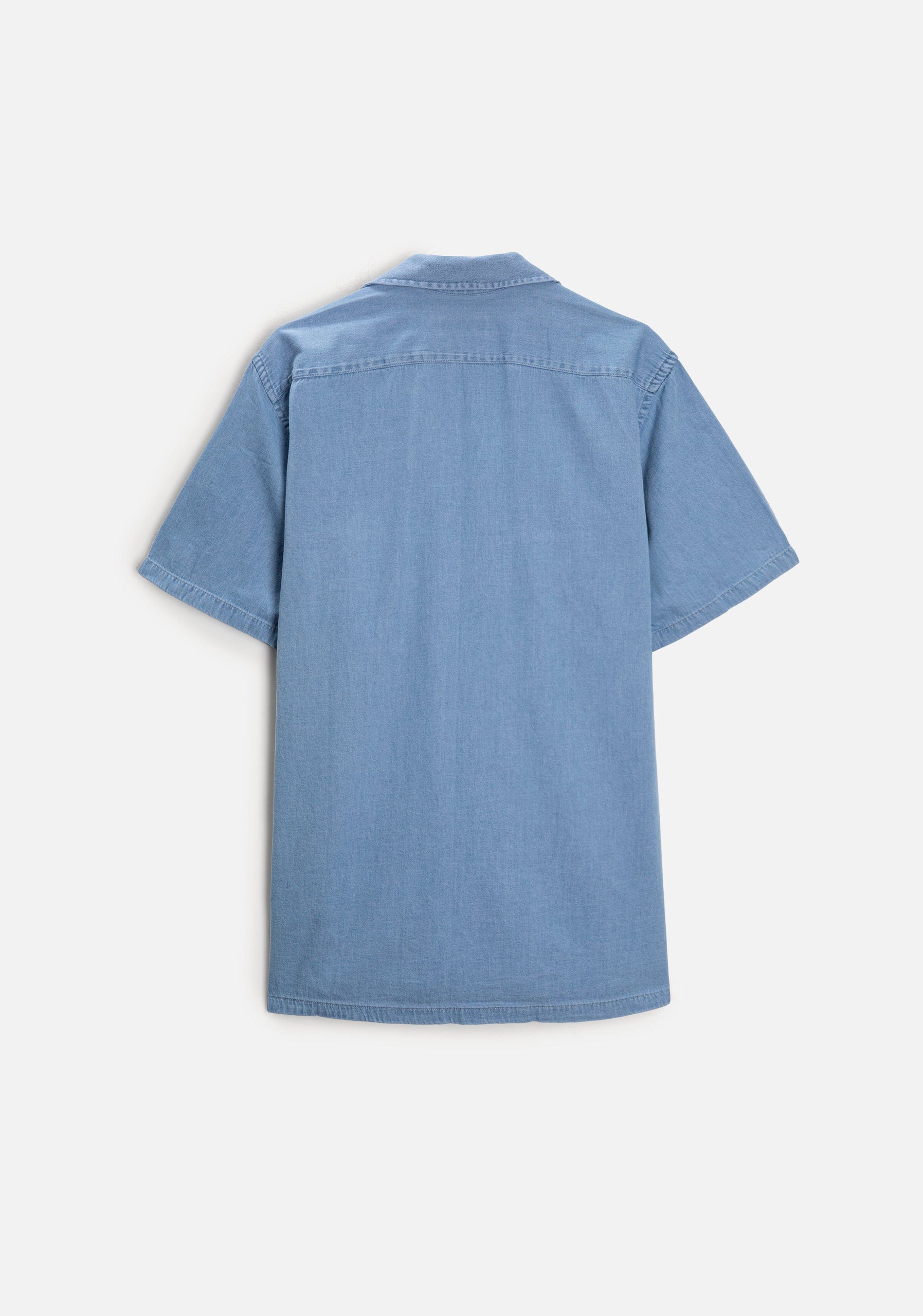 Camisa H Cubana Indigo Azul Med MC - imagen 4