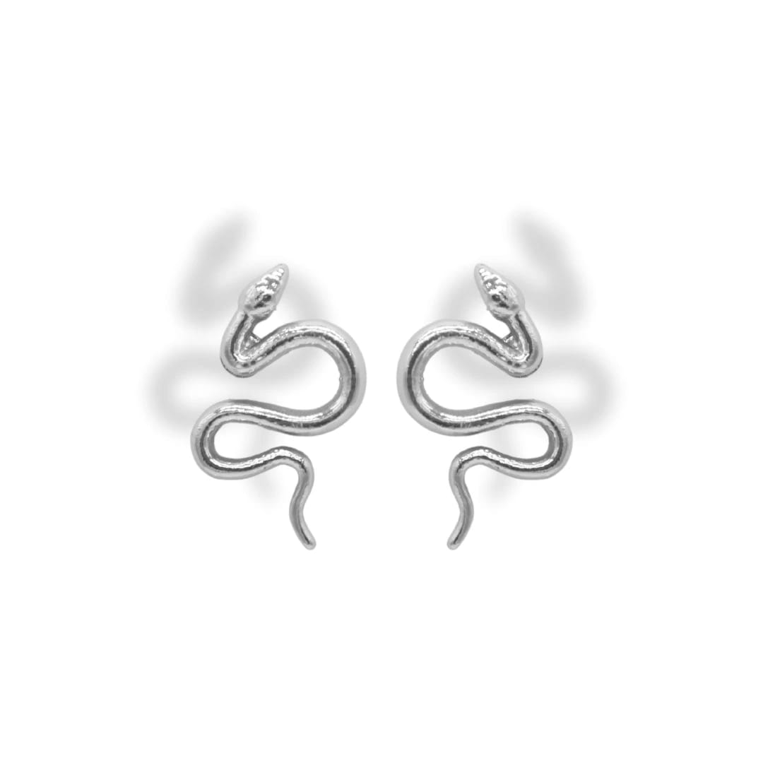 Aretes de serpiente grande - imagen 3
