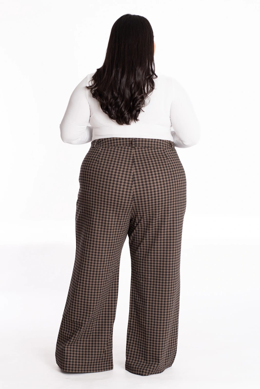 Pantalón Cuadros Café - imagen 8