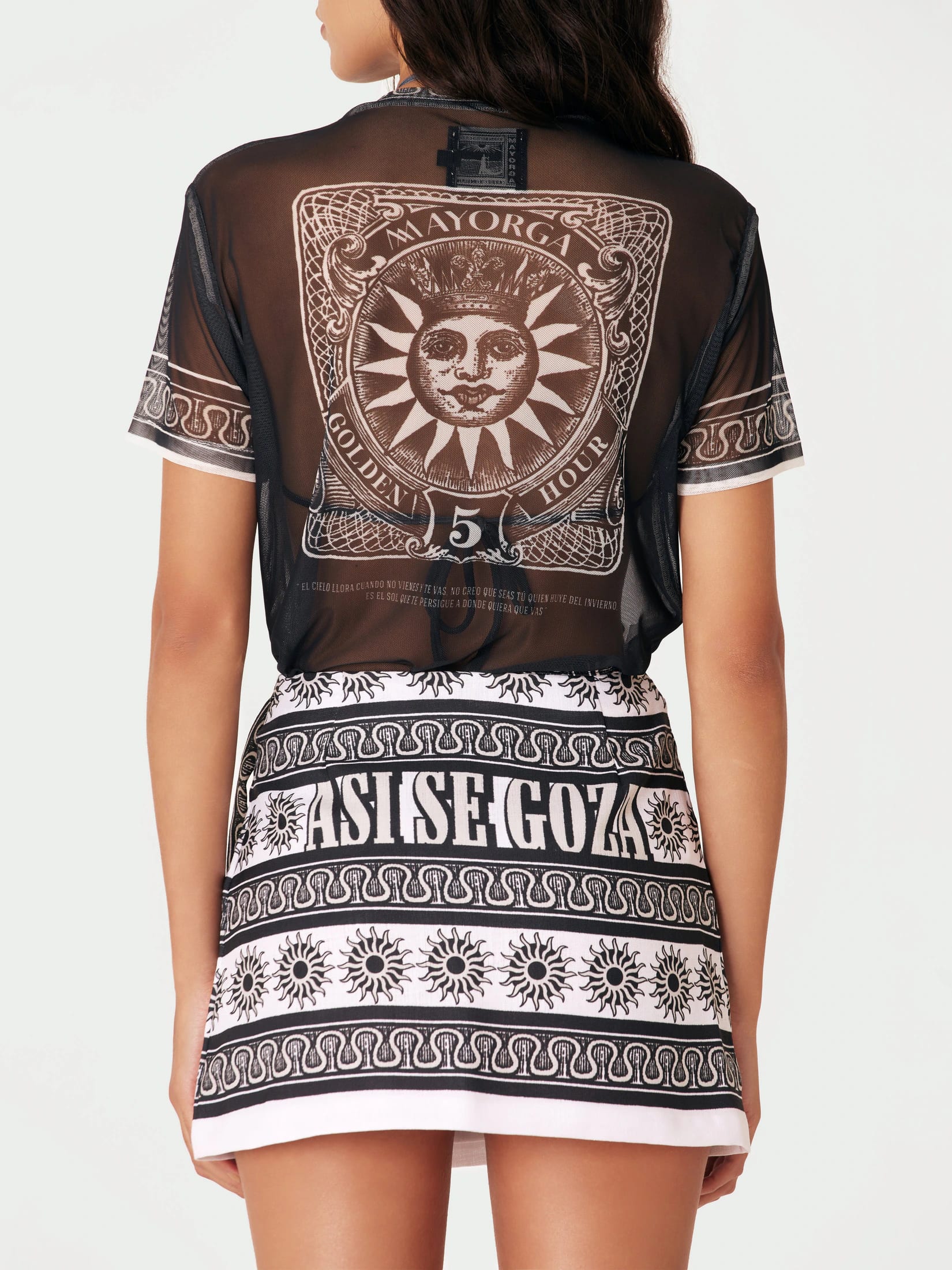 Falda Goza - Negro - imagen 3