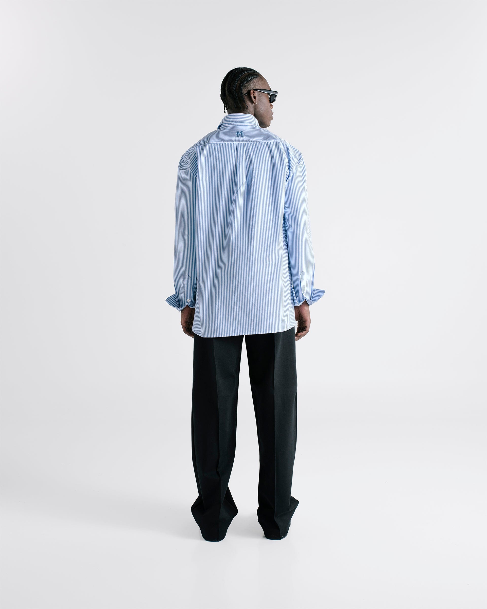 Pinstripe Shirt - Light Blue - imagen 4
