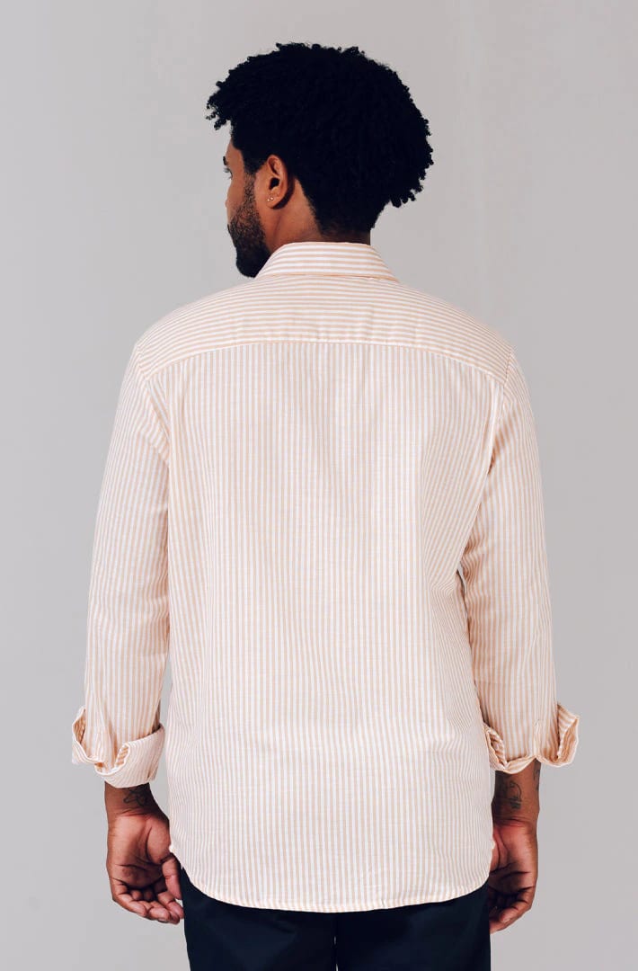 Camisa blanca rayas curuba - imagen 4