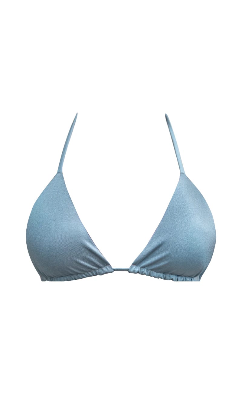 TOP BIKINI TRIANGULO ANDREA GRIS - imagen 1