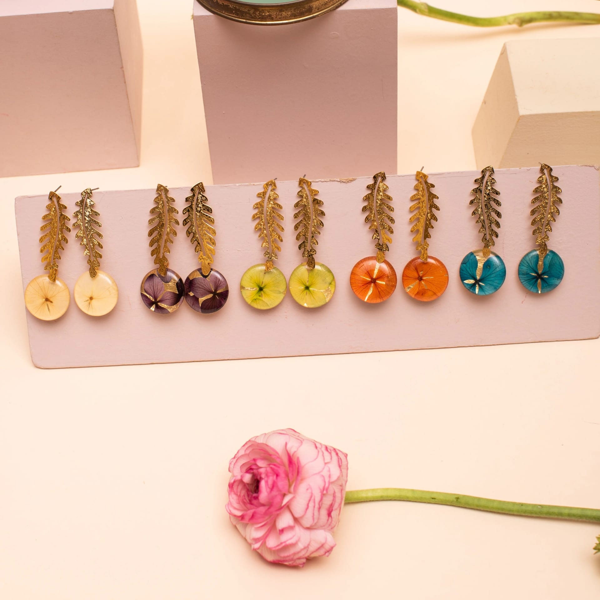 Arete ramita (Diseño 2) - imagen 4