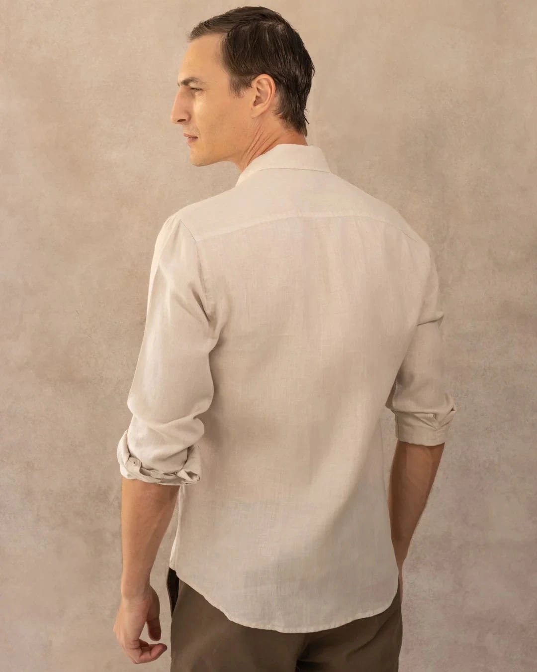 Camisa Antimanchas Lino Arena Verona - imagen 3