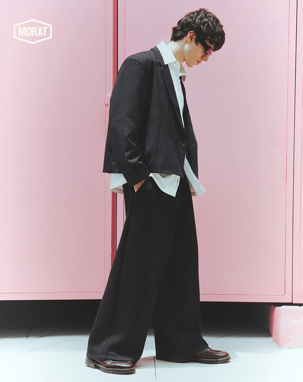 Blazer cropped negro unisex GEF | MORAT - imagen 4