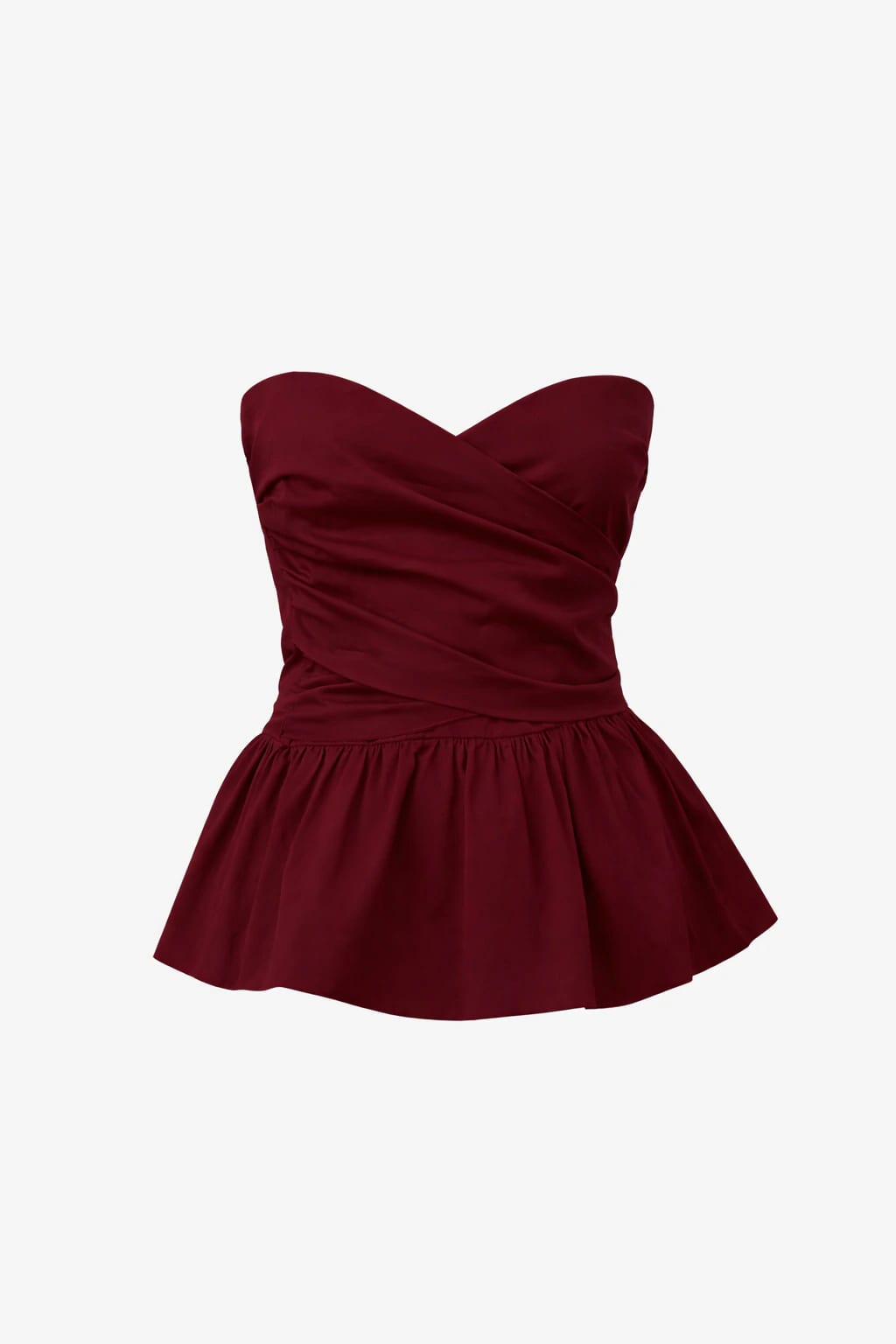 Cora Top in wine - imagen 1