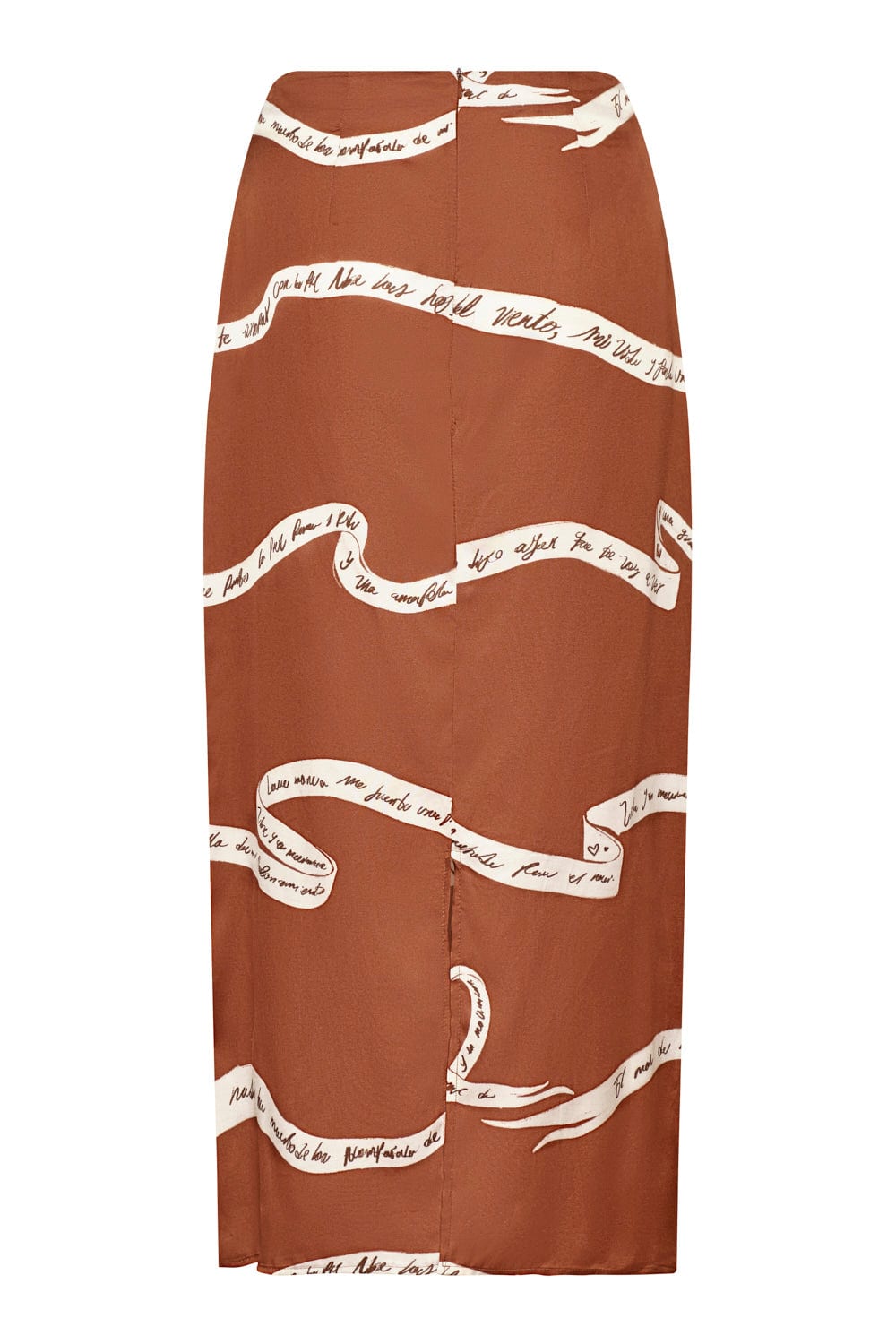 Falda Arabela ivory coffee - imagen 3