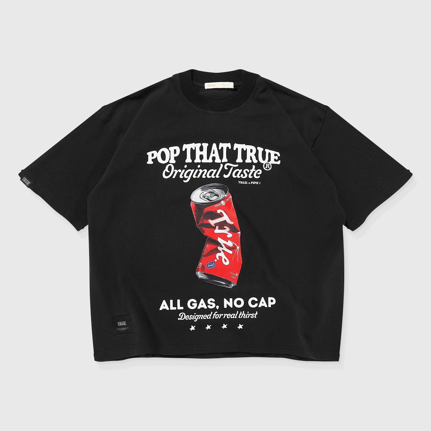 Pop Taste Boxy Tee - Black - imagen 1