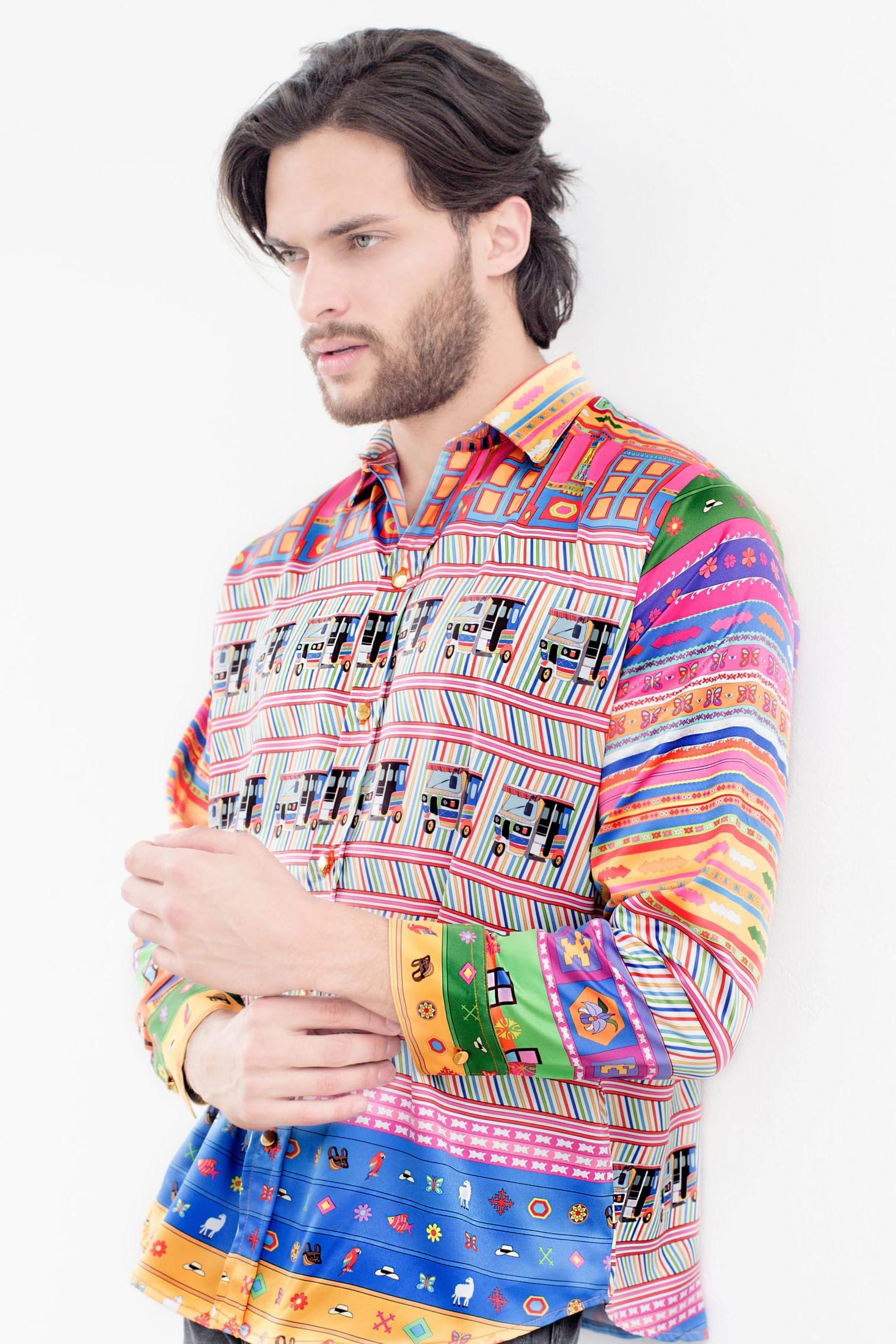 Camisa Manga Larga Unisex / Ilustración Guatapé - imagen 1