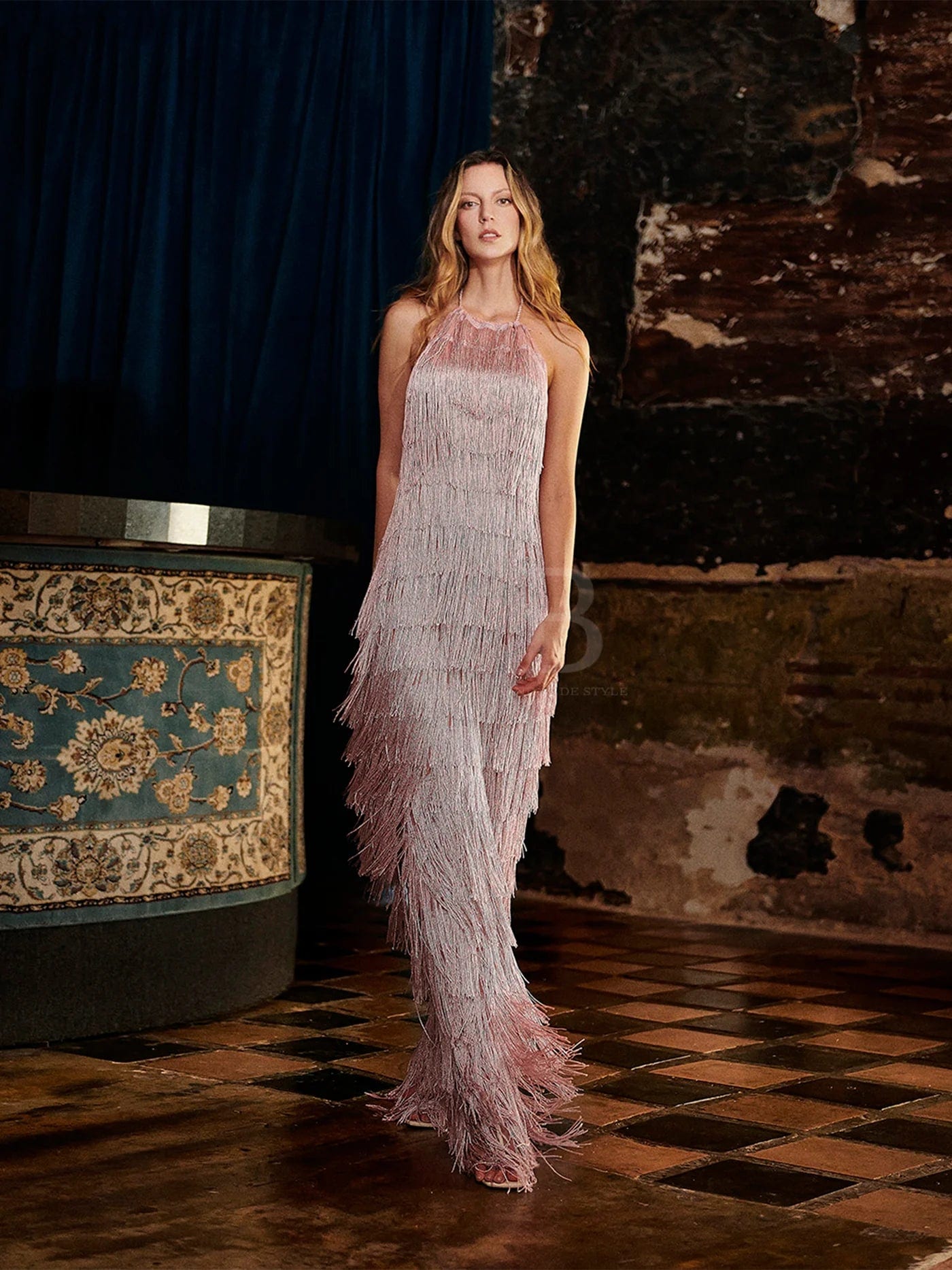 VESTIDO JOYA LARGO - imagen 4