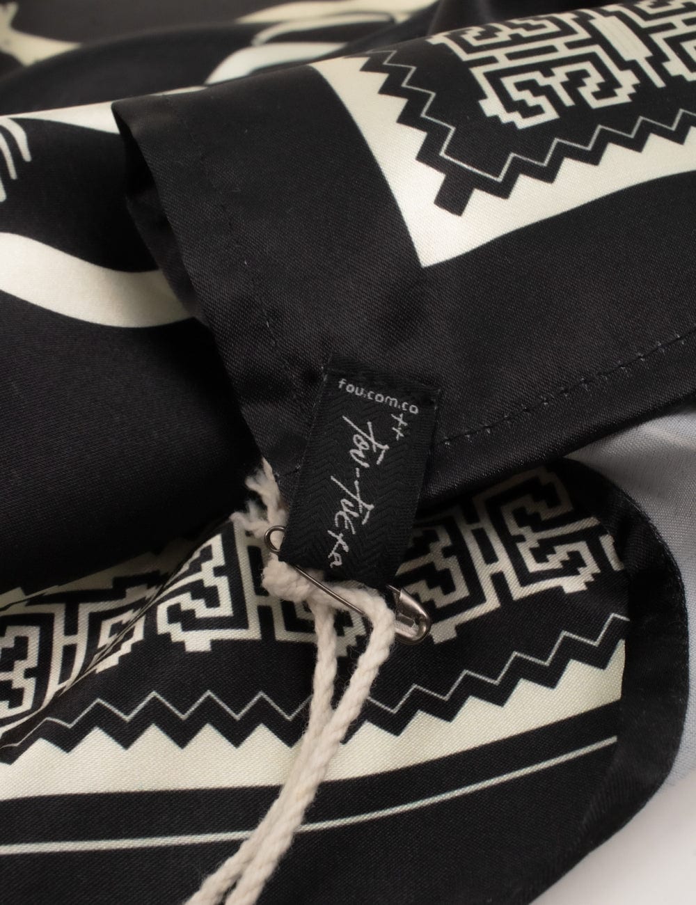 Pañoleta  Noche  negro Unisex - imagen 11