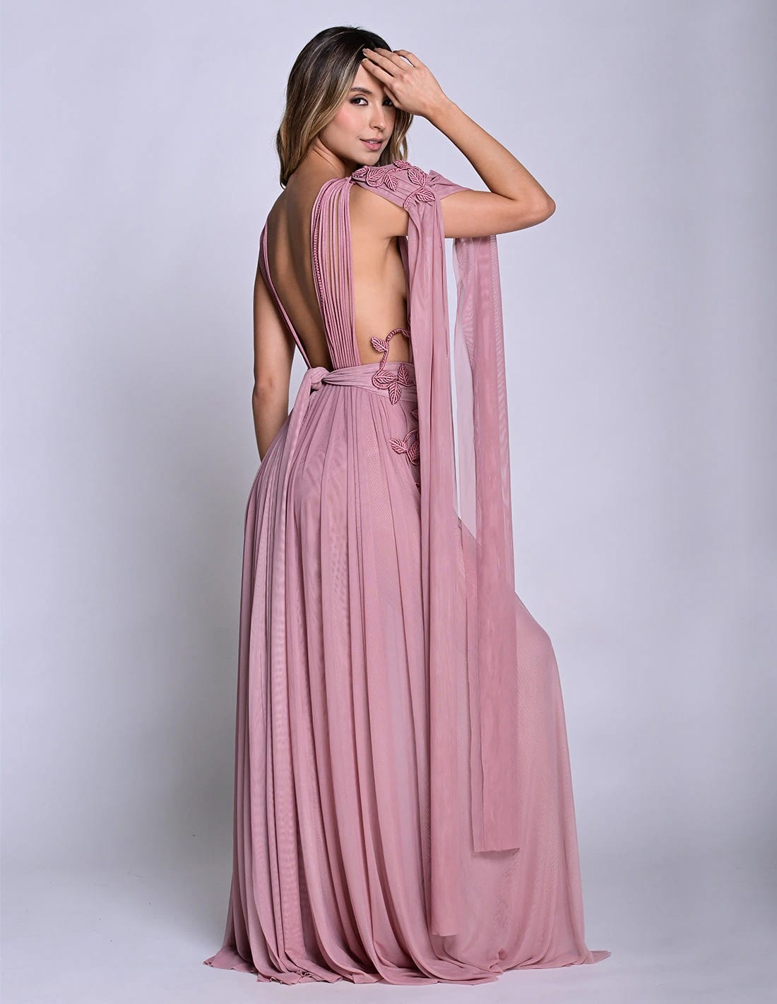 Vestido Copernico Coral Blush - imagen 2