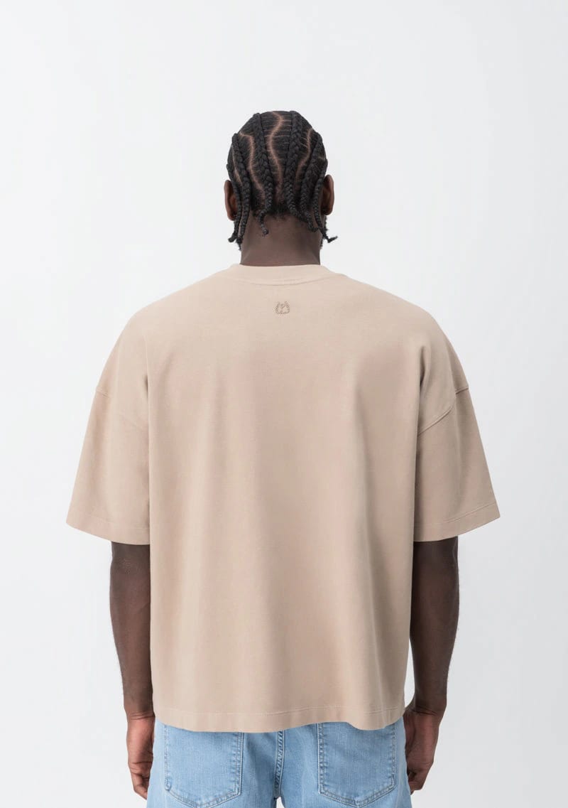 Fundamentals brown box fit t-shirt - imagen 3