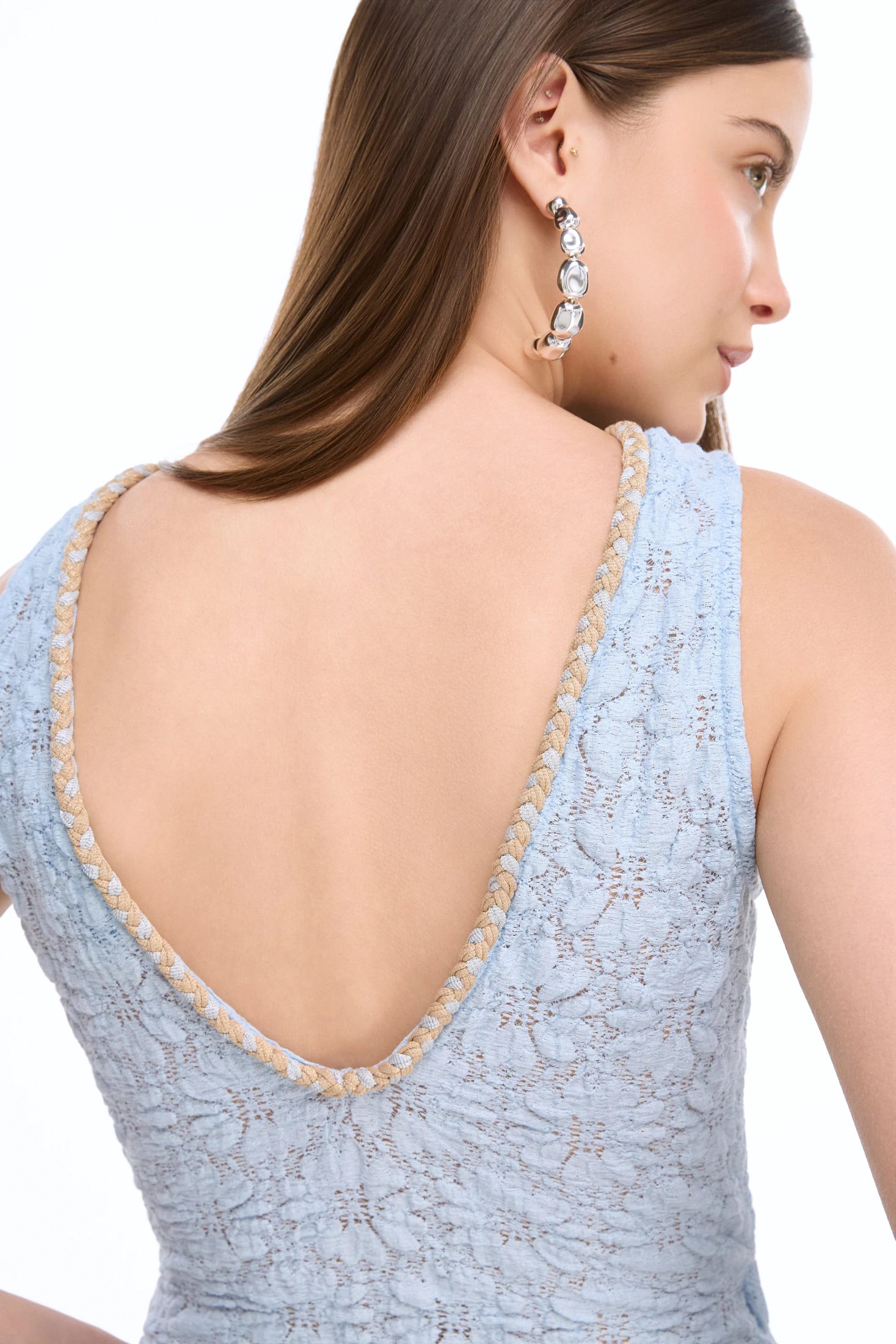 DANIELLE MINI DRESS BLUE - imagen 3