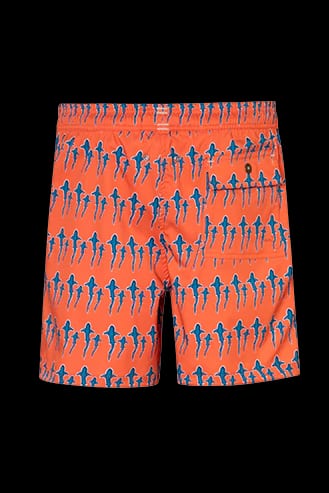Pantaloneta de Baño Slim Tabur1 Salmon - imagen 2