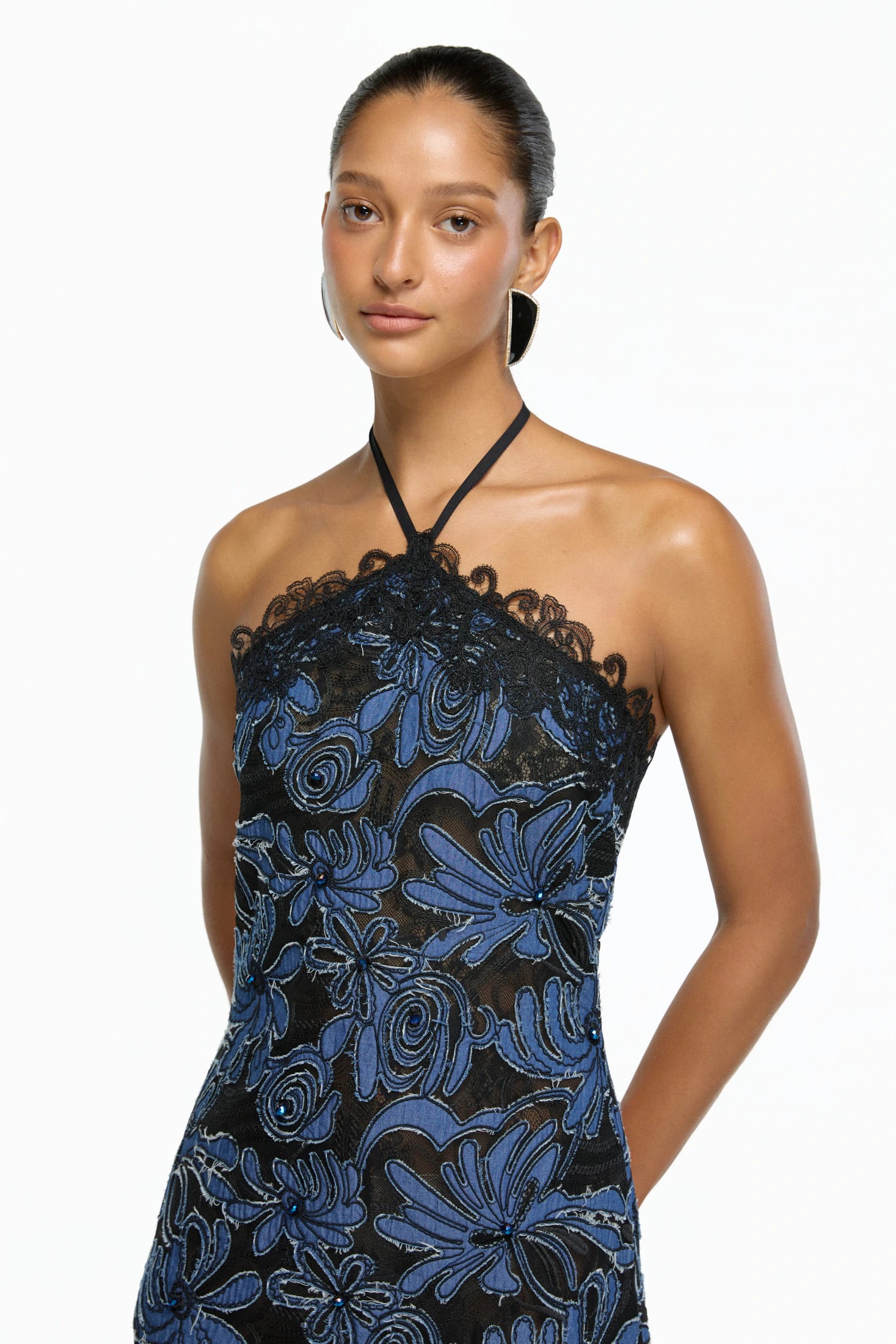 MYSTIQUE MINI DRESS NAVY - imagen 5