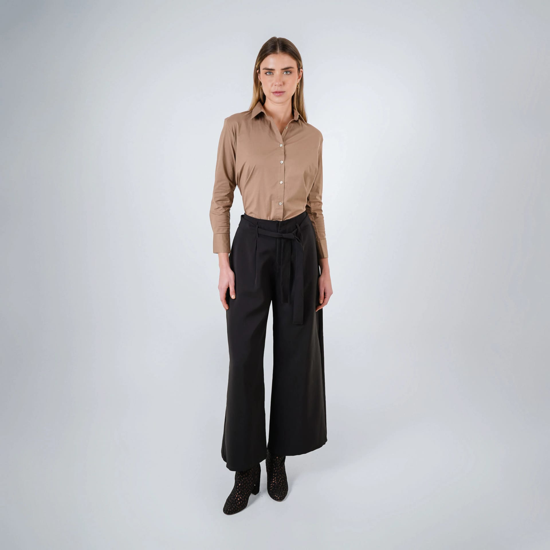 Pantalon Tiro Alto Bota Recta - imagen 5