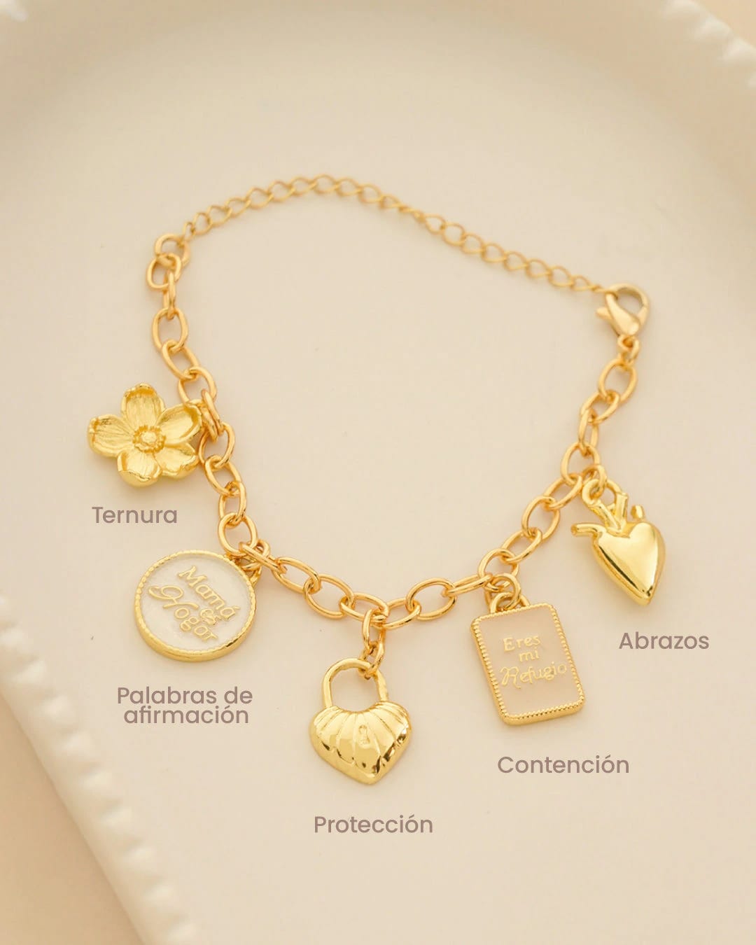 Pulsera Multicharms Mamá + Empaque Especial - imagen 1